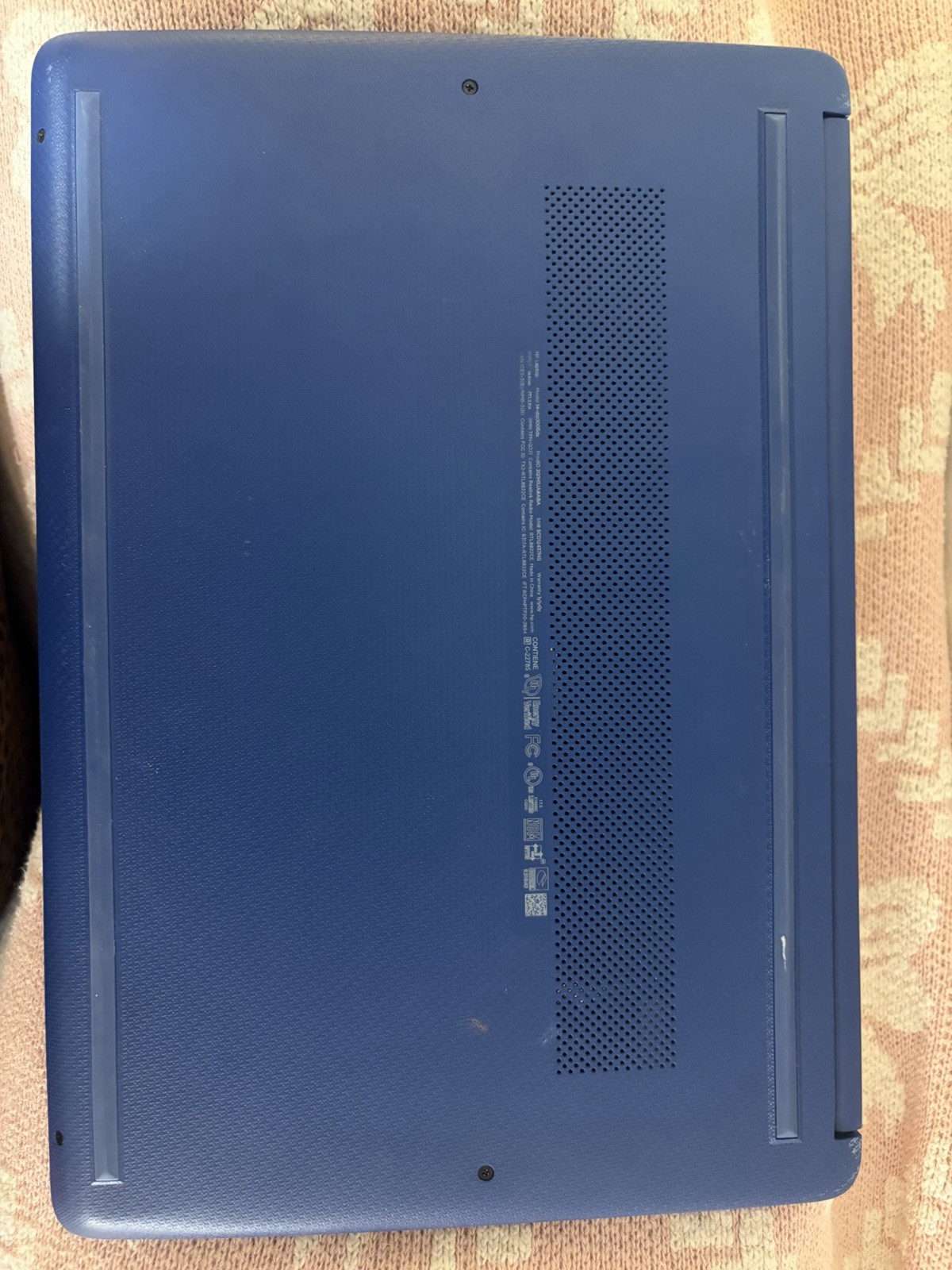 HP 14 Series 14-dq0010nr 14in Laptop blue