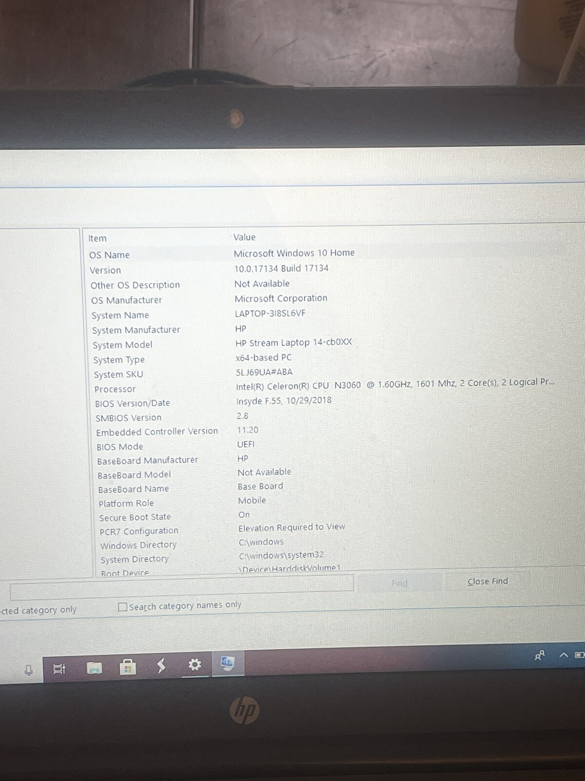 HP Stream 14″ (32 GB HDD, Intel Celeron N400, 1.1 GHz, 4 GB RAM) Laptop -…