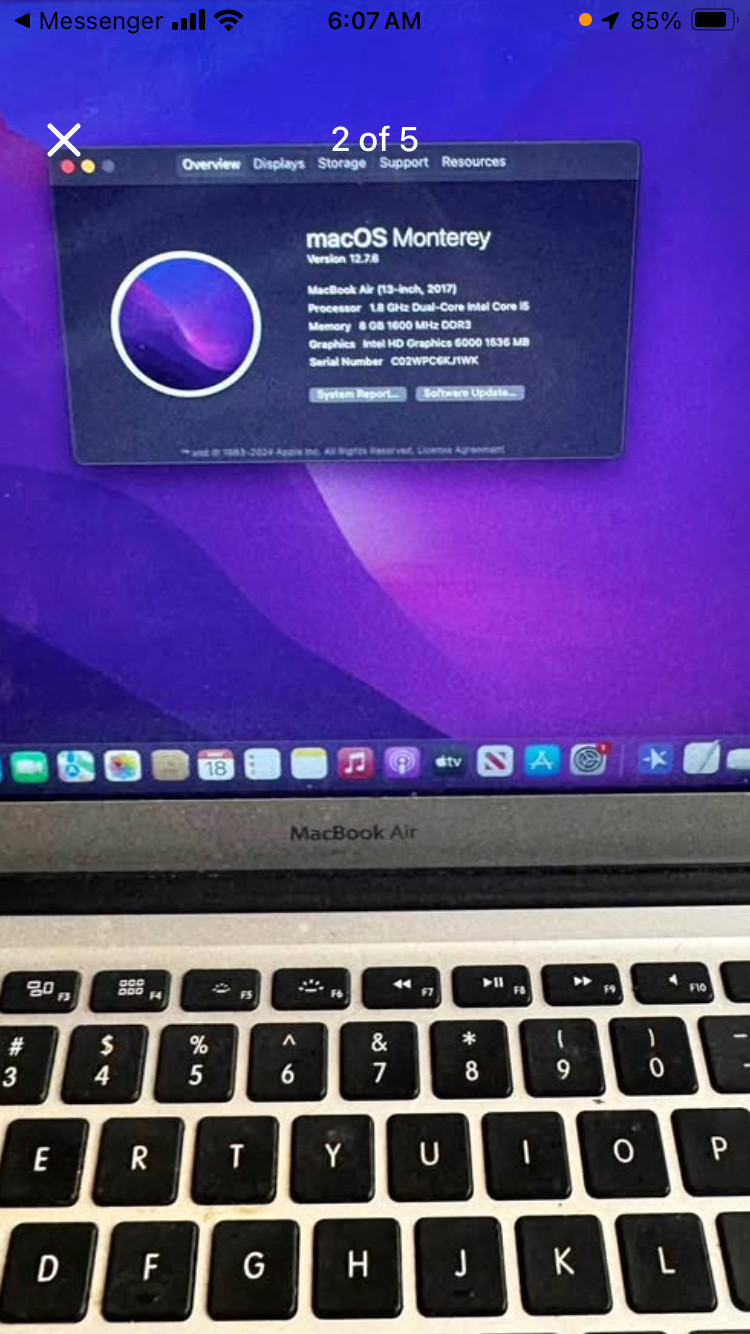 Apple MacBook Pro 13″ A1278 Intel Core i5 2.5Ghz 8GB RAM 500GB SSD New Battery