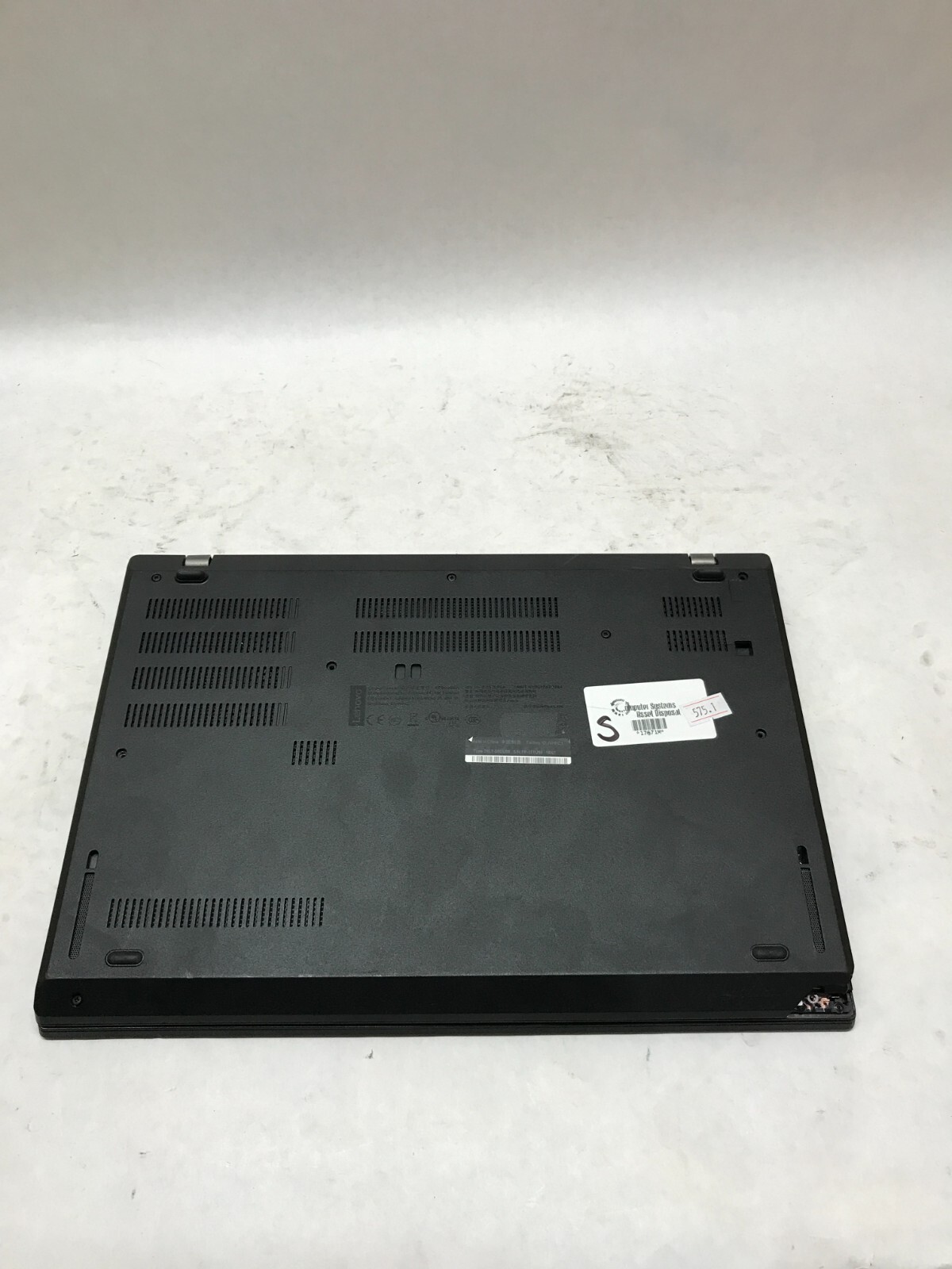 Lenovo ThinkPad L480 14″ Intel i5 8th Gen NO RAM NO HDD/OS For Parts Cracked -DW