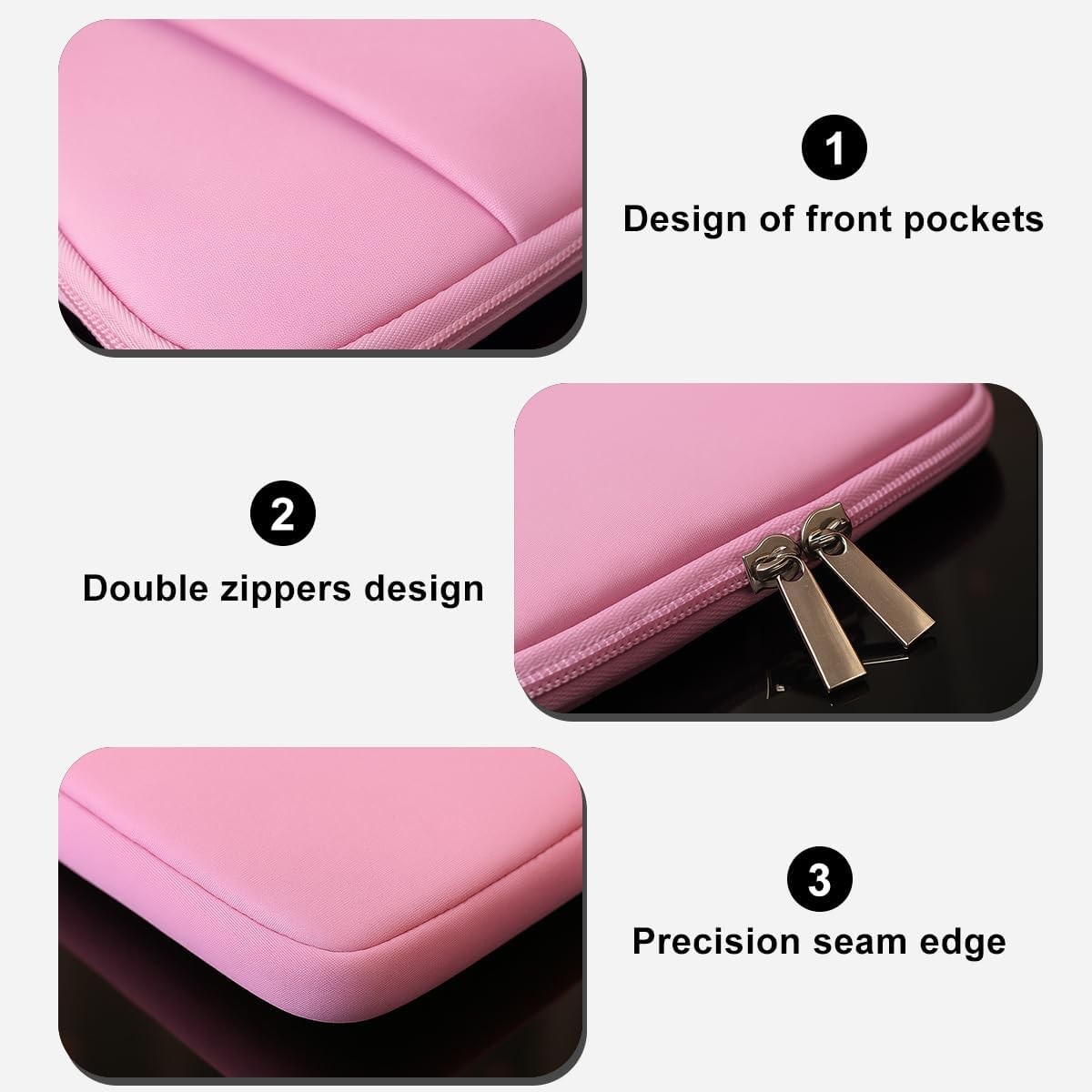 Laptop Sleeve for MacBook Neo/Air/Pro 13 inches A18/M5/M4/M3/M2/M1 Chip 2026-202