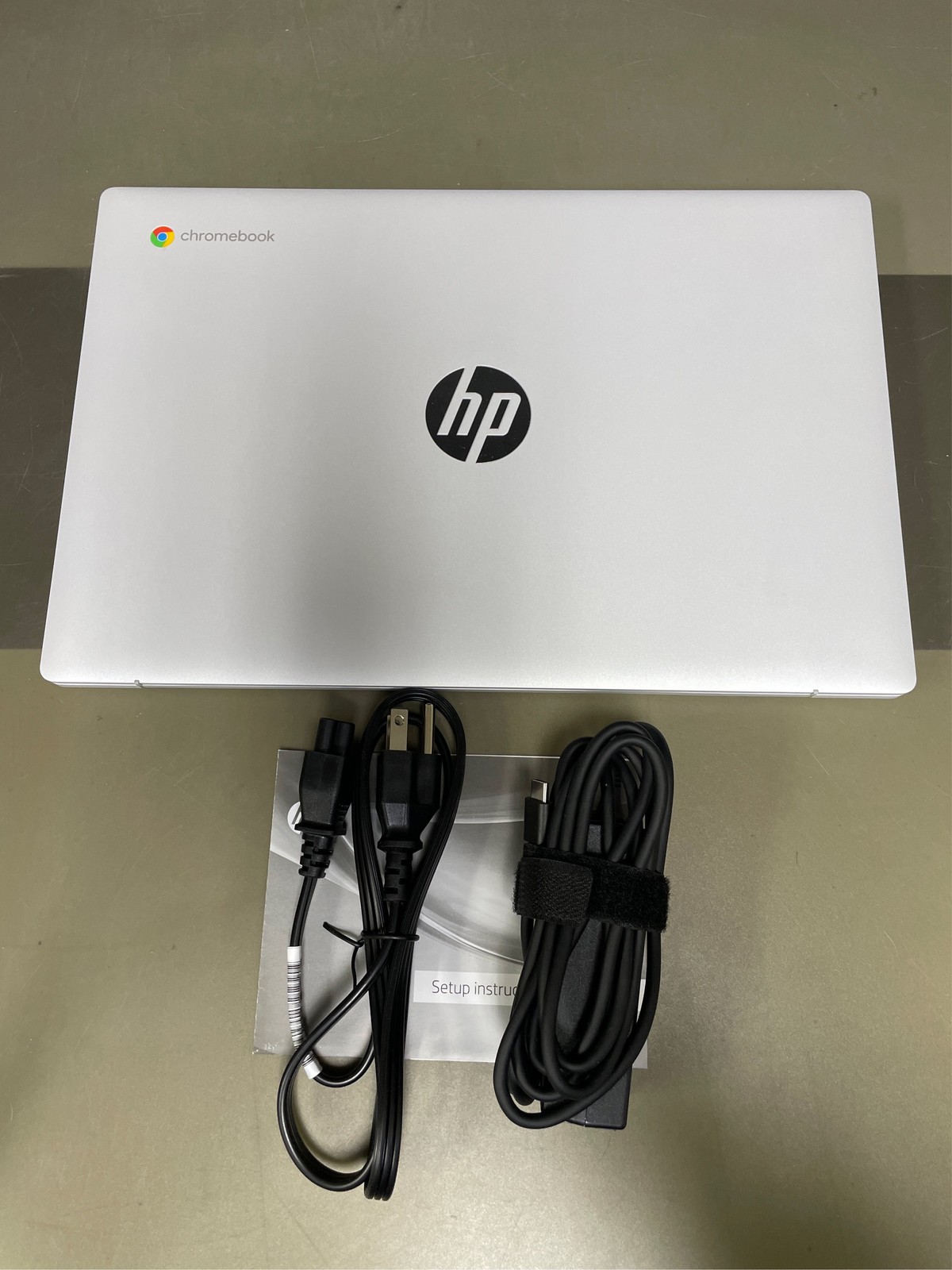 HP Chromebook 14 inch Laptop, FHD Display, Intel N100, 4 GB RAM, 64 GB eMMC, Int