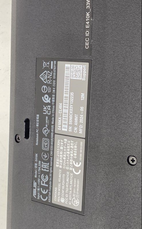 ASUS E410K – 14″ Intel Celeron Processor Windows 11