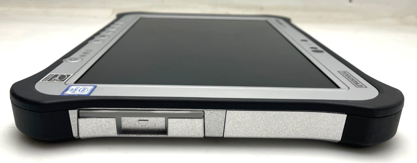 Panasonic ToughPad FZ-G1 i5-7300U 8gb Ram 256gb SSD W11 2850 Hrs Bios Rstrc.