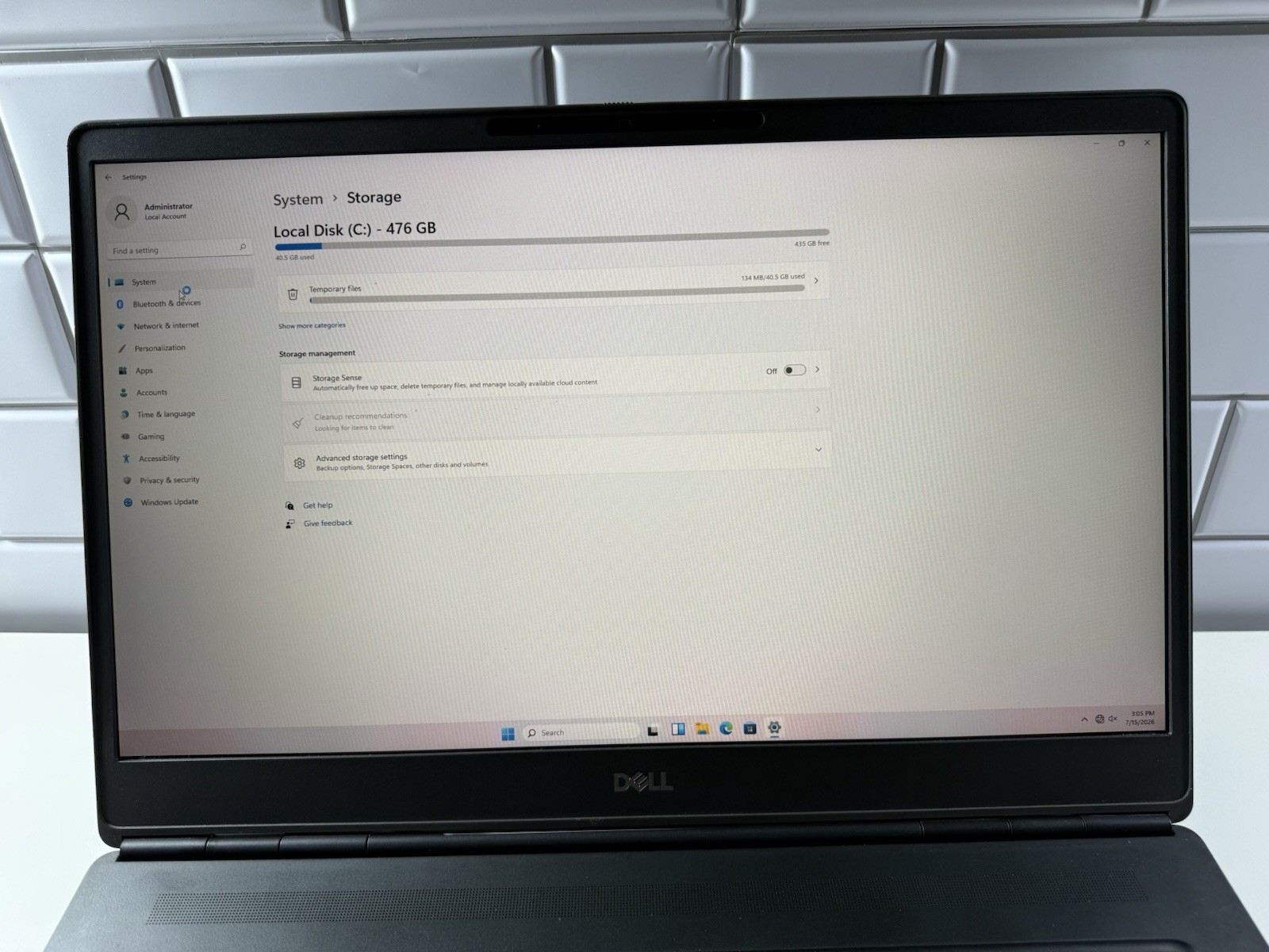 Dell Precision 7750 17.3” I7-10850H 16GB RAM 512GB RTX 3000 Win 11P NO BATTERY