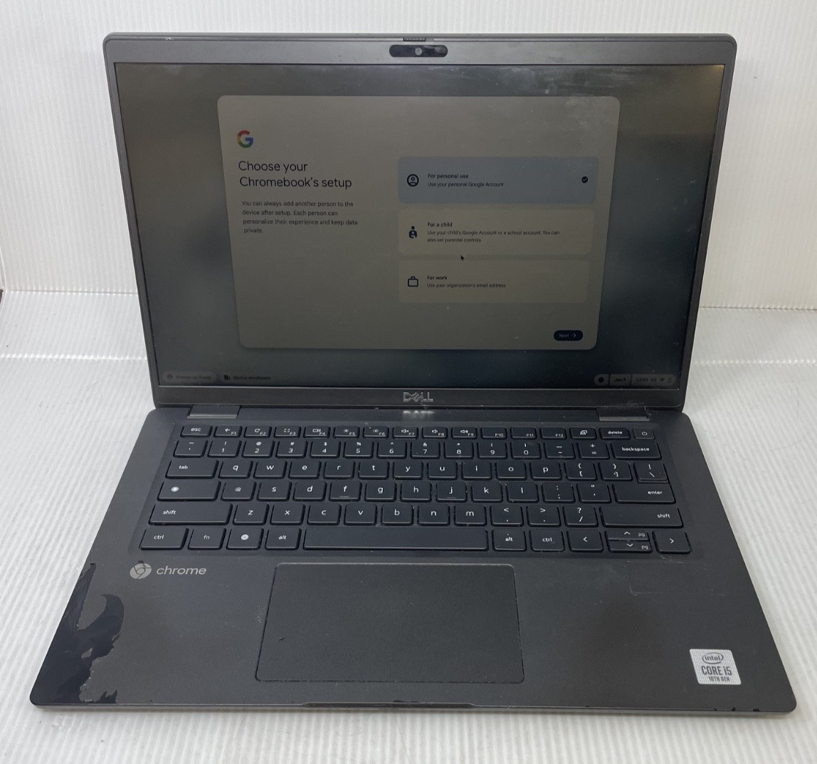 Dell latitude 7410 Chrome i5-10310U 8GB 128GB ChromeBook 60% Batt Health 6GLSL63