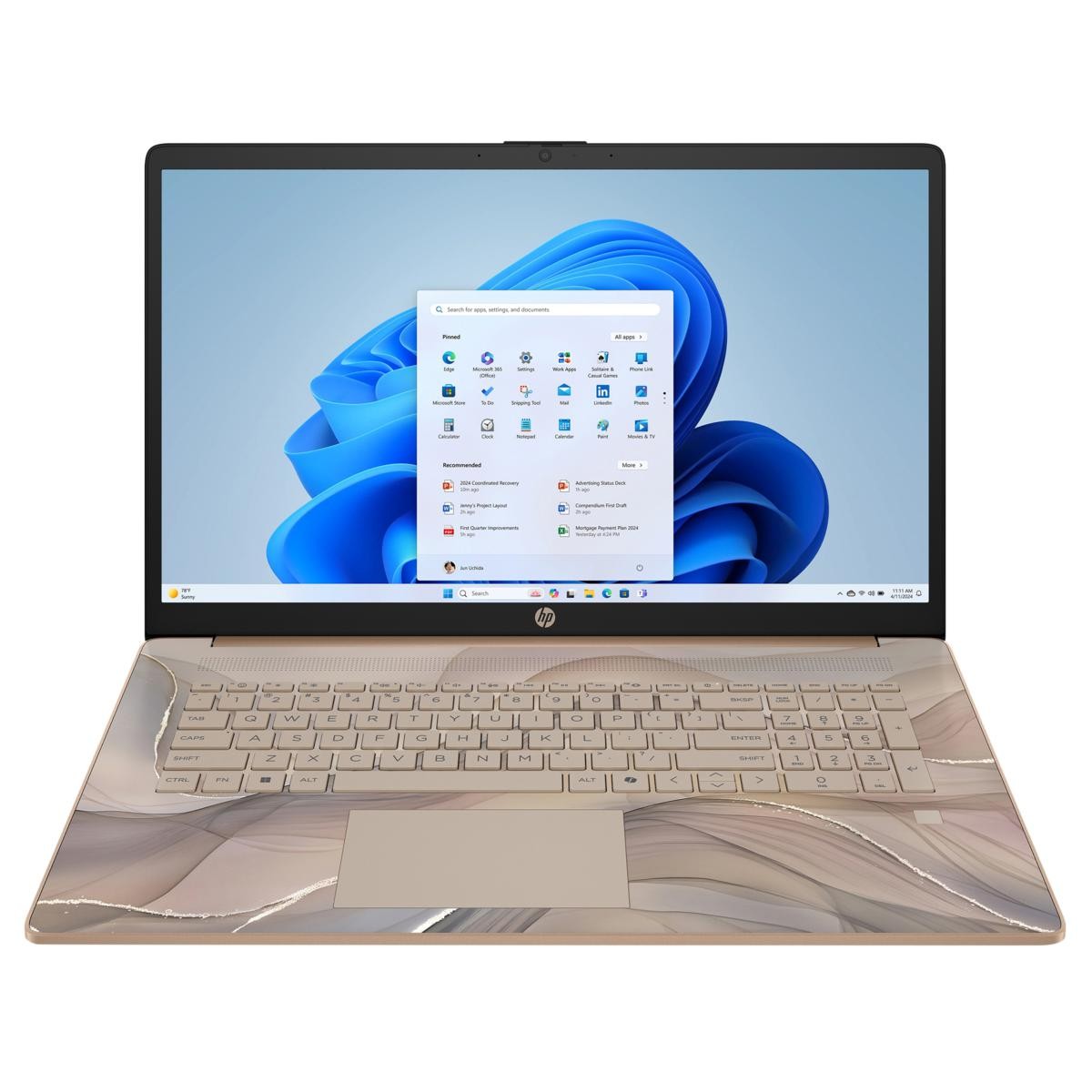 HP 15-FC00 Laptop – 15.6″ HD Touch – AMD Ryzen 3 – 8GB – 256GB – Win 11 H