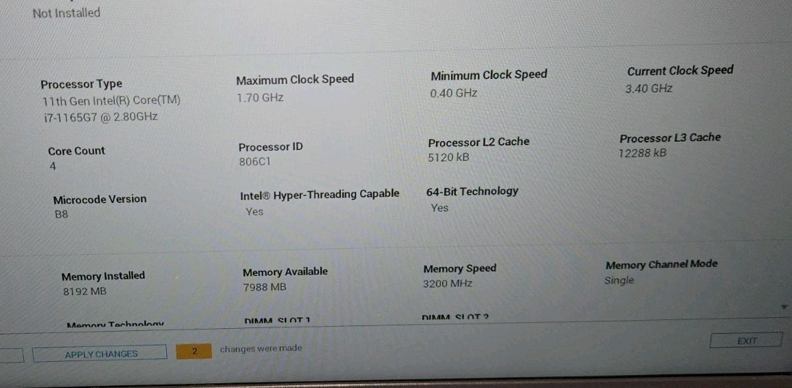 **AS-IS**Dell Vostro 5402 14″ core i7 11th gen 8GB RAM /256G. SSD /WIN11 READ