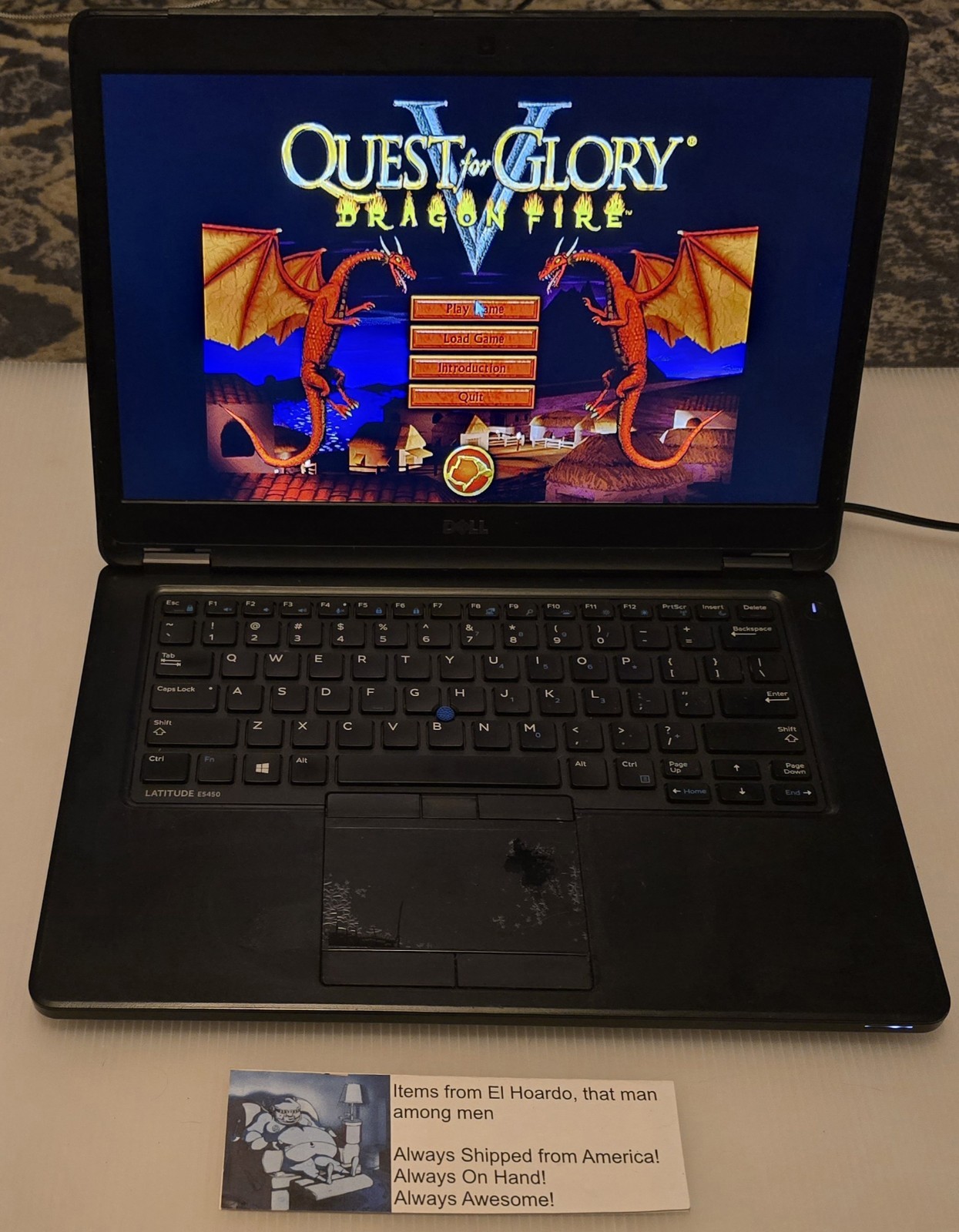 Dell Latitude E5450: 14″ / i7-5600U / RAM 16Gb / SSD 120Gb / Win 10 Pro