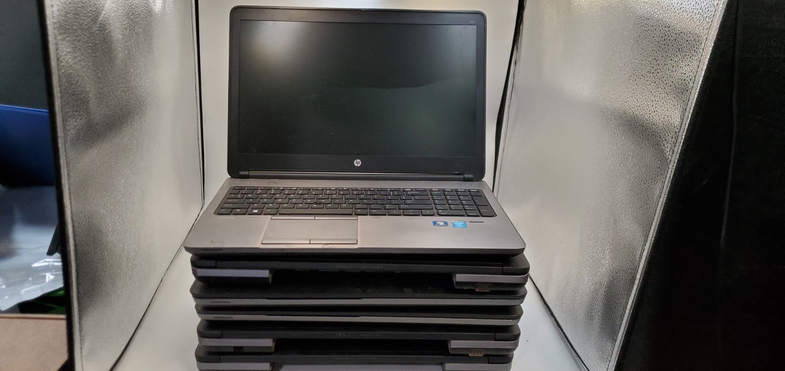 Lot 6 ProBook 650 G1 Laptop 4th Gen No Bat/RAM/SSD/Charger/BAT Bad LCD Powers Up