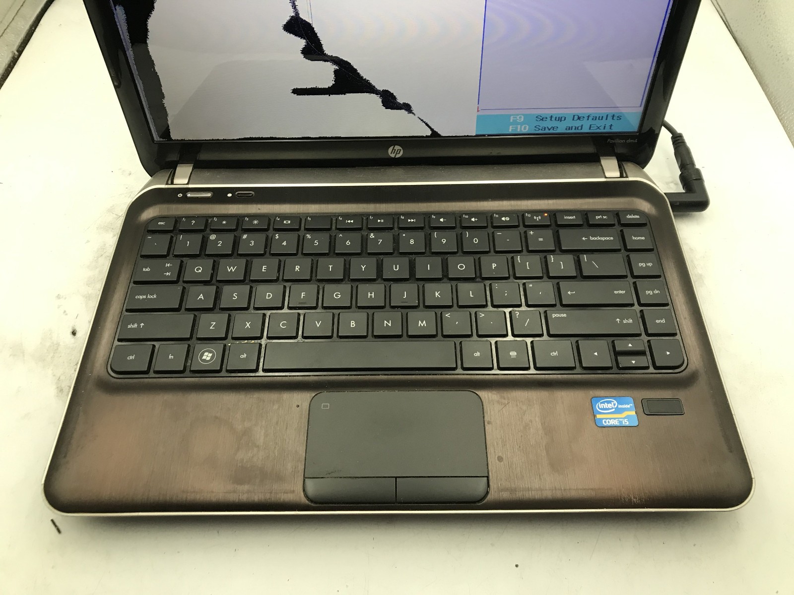 HP PAVILION DM4 3055DX – FOR PARTS/REPAIR – INTEL I5 2430M – NO RAM – READ – BB!