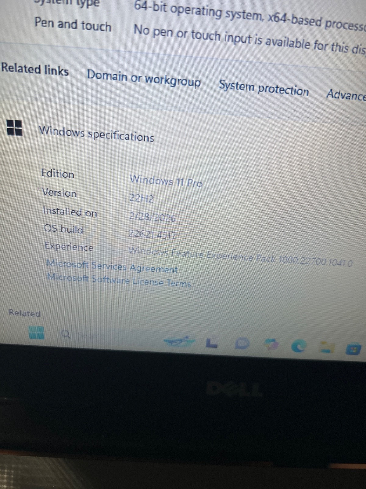 Dell Inspiration 5567 15.6 i5 7th Gen 7200 CPU 2.5 Ghz 16 RAM 512 SSD WIN 11 Pro