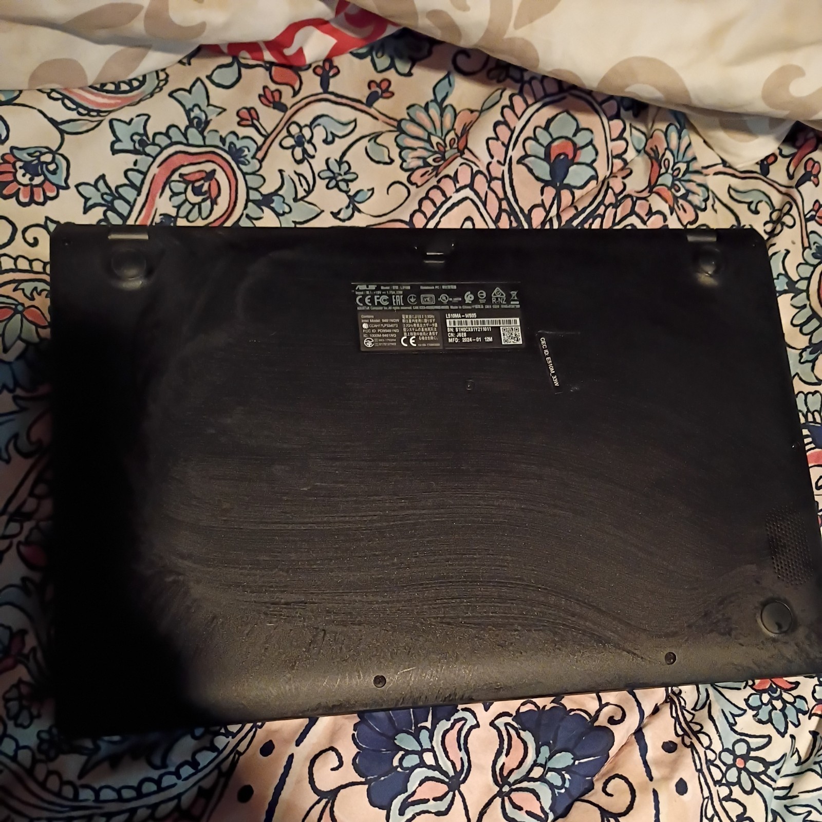 ASUS Notebook L510M 15.6″ Intel Pentium N5030 4GB RAM 128GB SSD