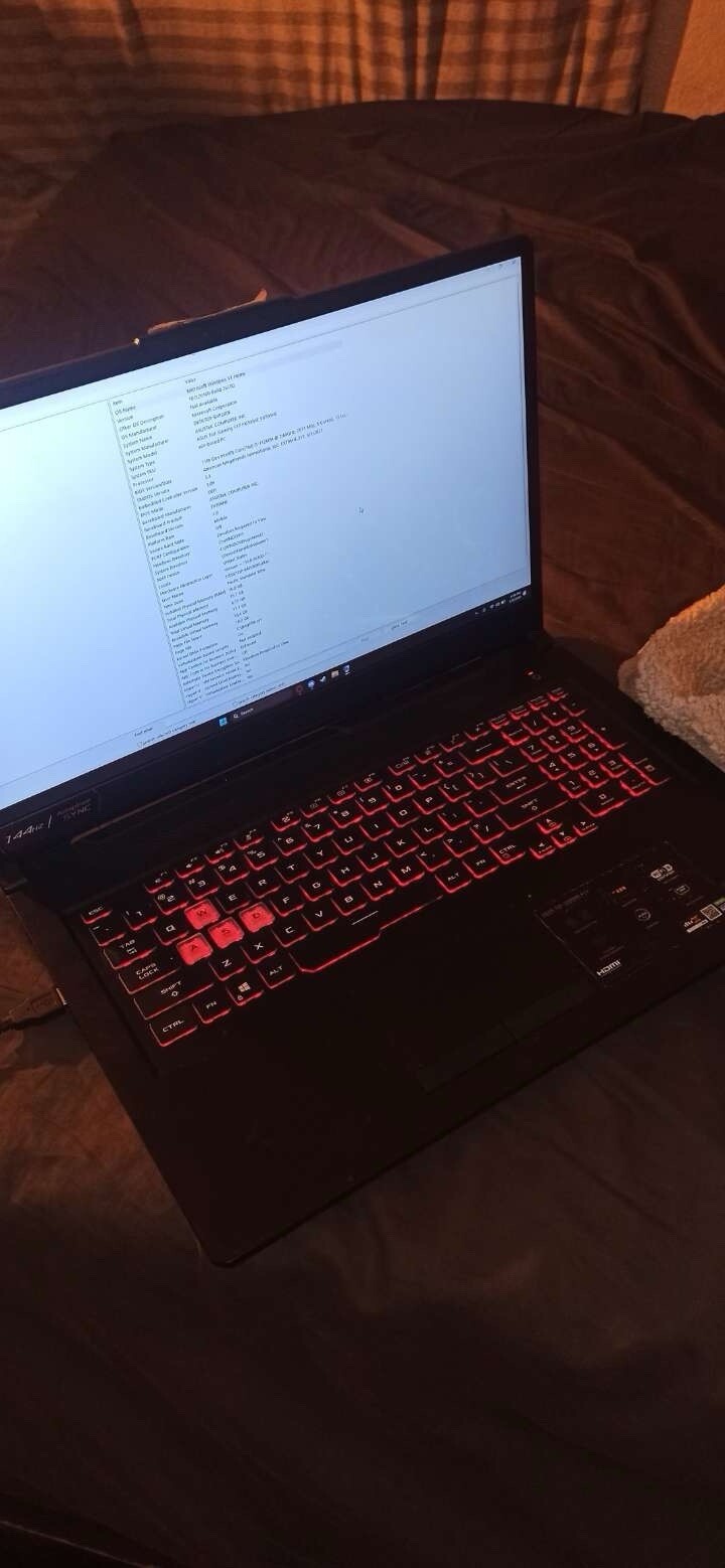 Asus Tuf F17 Gaming Laptop