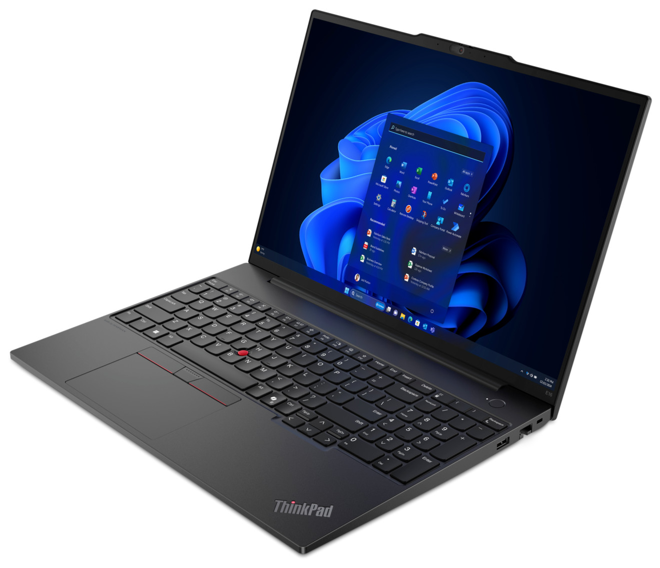 New Lenovo ThinkPad E16 Gen 2 16″ FHD+ Ryzen 5 7535U 32GB 1TB SSD CAM FPR W11P