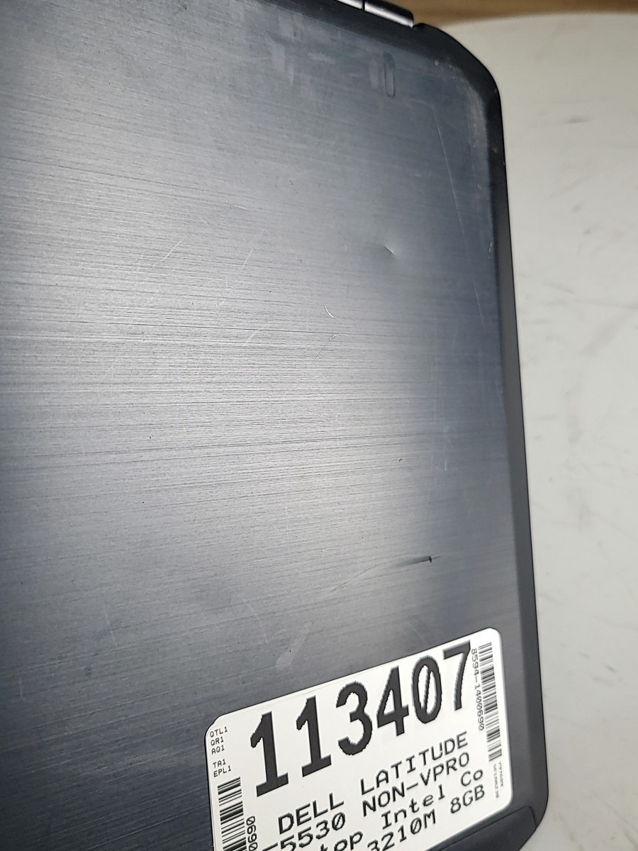 DELL LATITUDE E5530 NON-VPRO Laptop Intel Core I5-3210M 8GB SEE NOTES