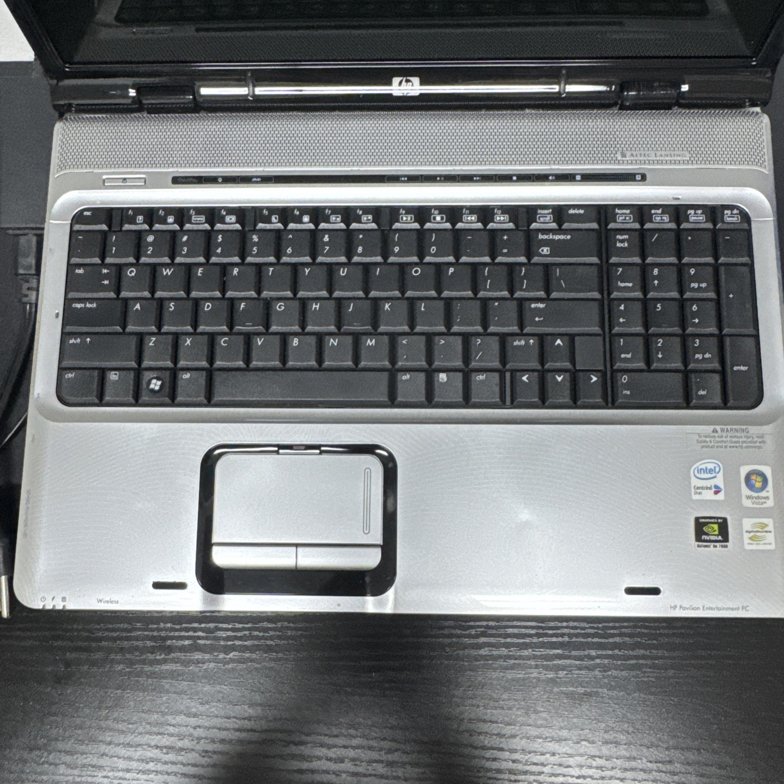 HP Pavilion Entertainment Laptop PC Linux Bodhi DVD For Parts