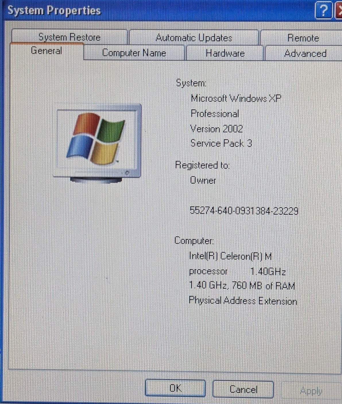 HP Compaq NC6120 Laptop RS232 Parallel XP Celeron Office 2GB Charger See Details
