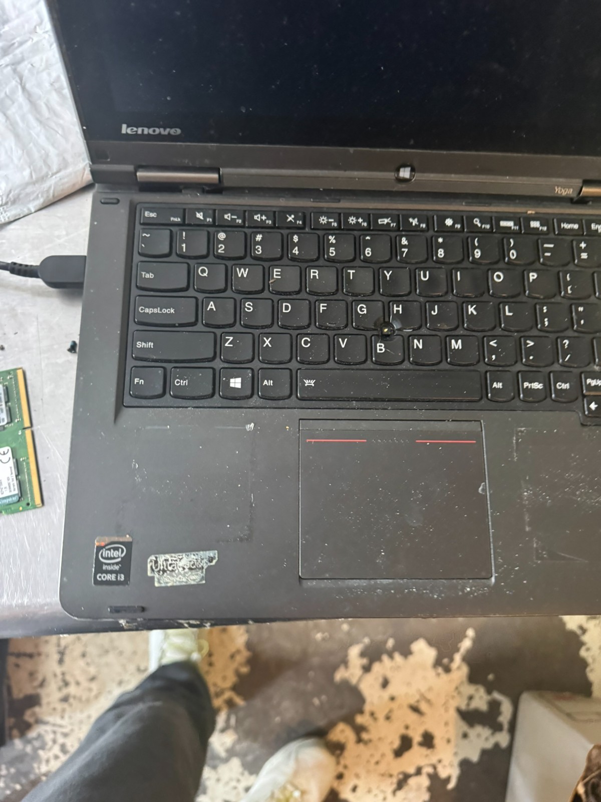 Lenovo ThinkPad S1 Yoga 12 i3-5005U 4GB 120GB SSD NO BOOT Parts/Repair AS-IS