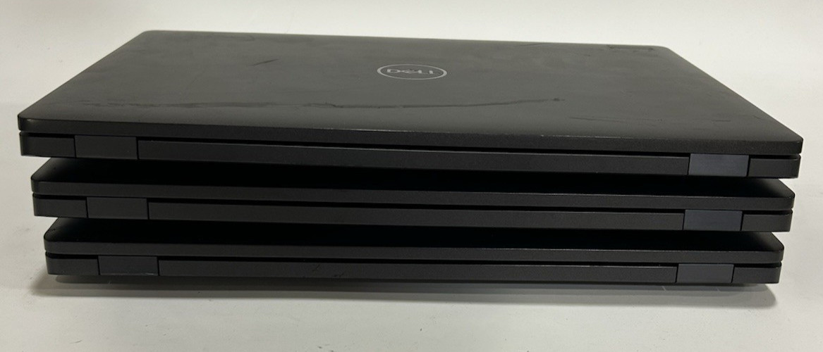 LOT OF 3 Dell Latitude 5500 Intel i3-8145u @2.1GHZ – 8GB RAM – 128GB SSD – W11P