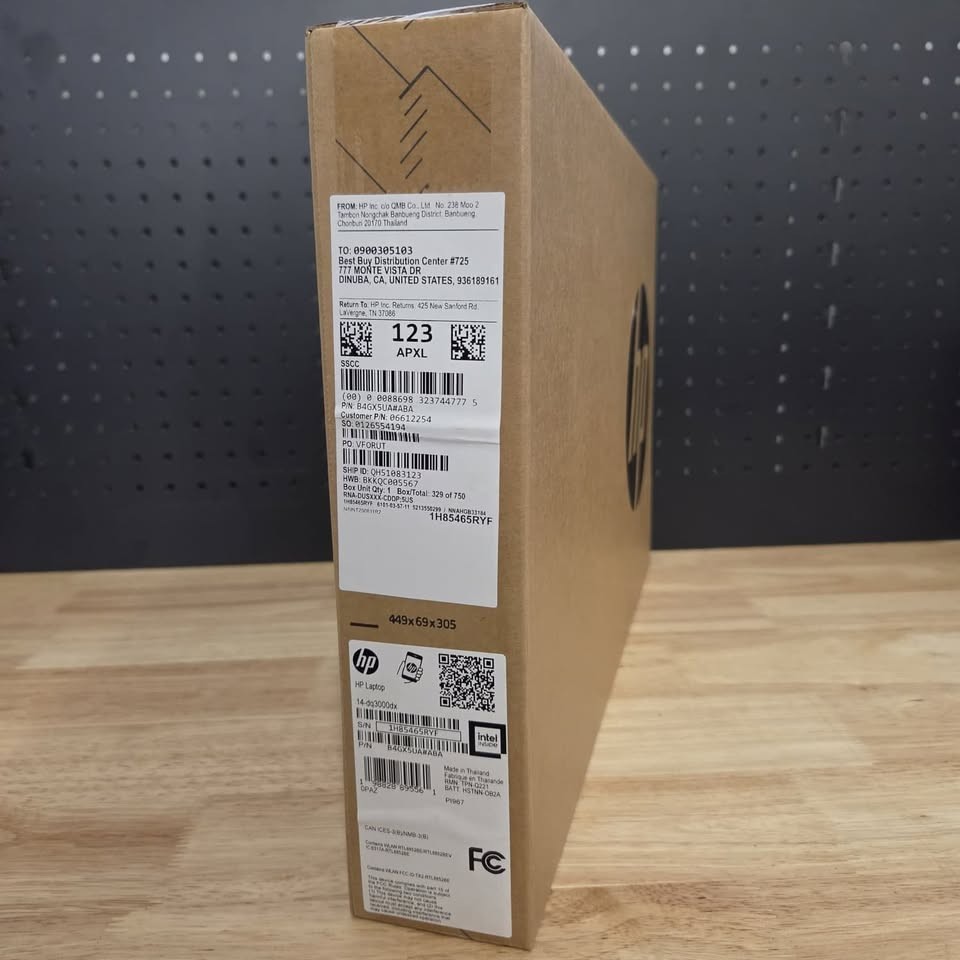 HP 14″ HD Laptop Intel Celeron N4500 4GB RAM 64GB eMMC Windows 11