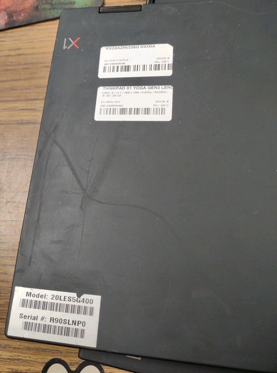 Lenovo ThinkPad x1 yoga 14″ W/ i5-8350U 1.7ghz, 16GB, 256GB, TOUCH, STYLUS.