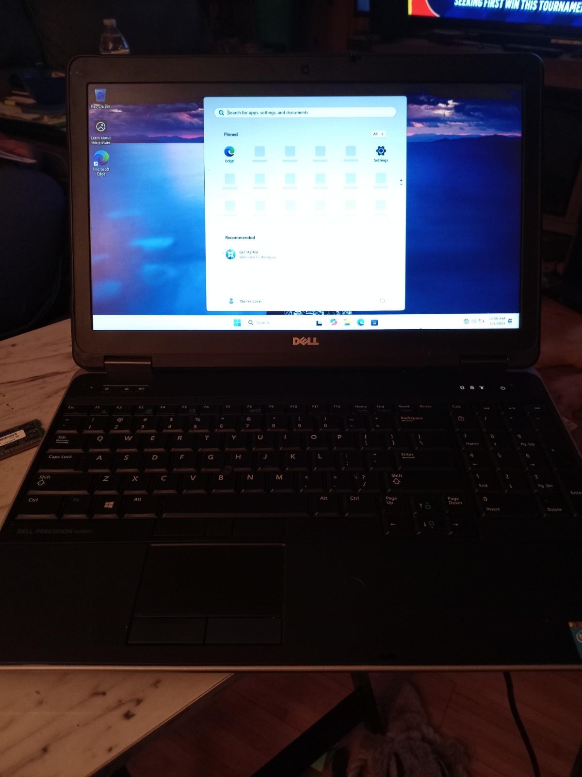 Dell Precision M2800 – 15.6″ HD, 2.7GHz i5, 8GB RAM, 500GB HDD, Windows 11