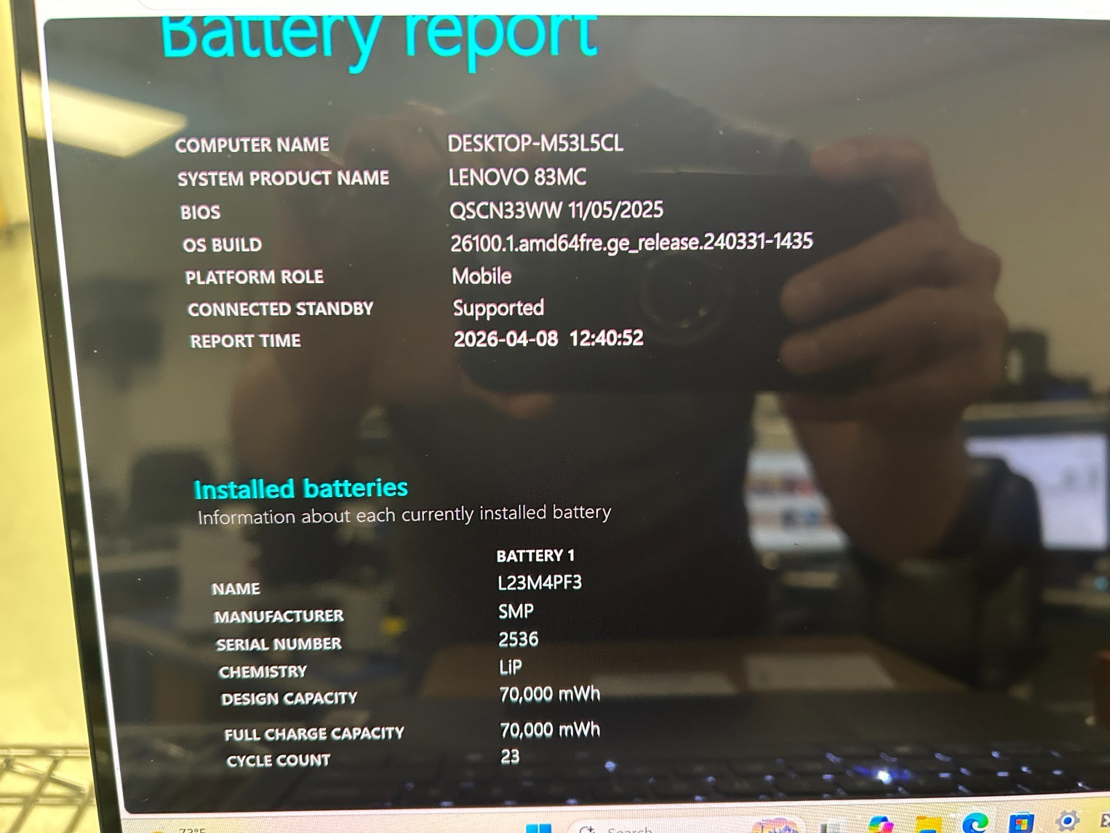 Lenovo Slim 7 14ILL10, Intel Core Ultra 7 258V, 2.20 GHz, 32 GB RAM, 1 TB NVMe