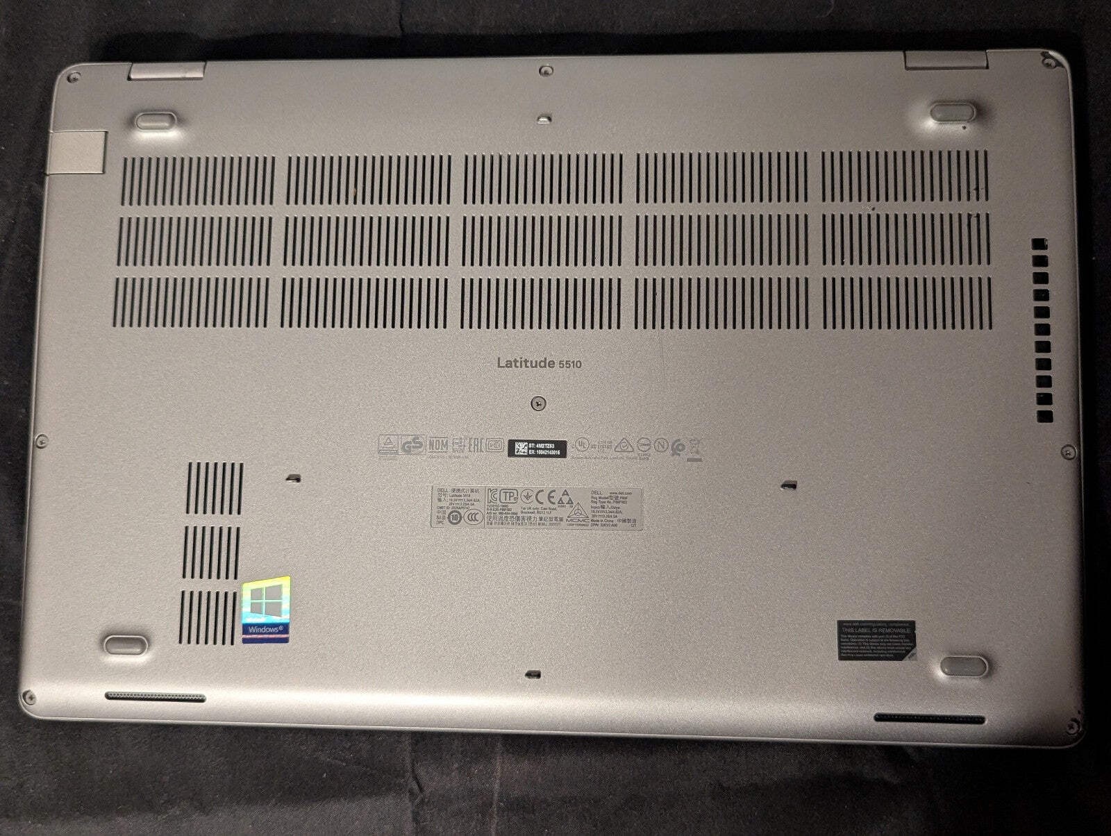 Dell Laptop – Latitude 5510 – i7-10610U 16GB 240GB NVMe SSD 15.3″ W11P