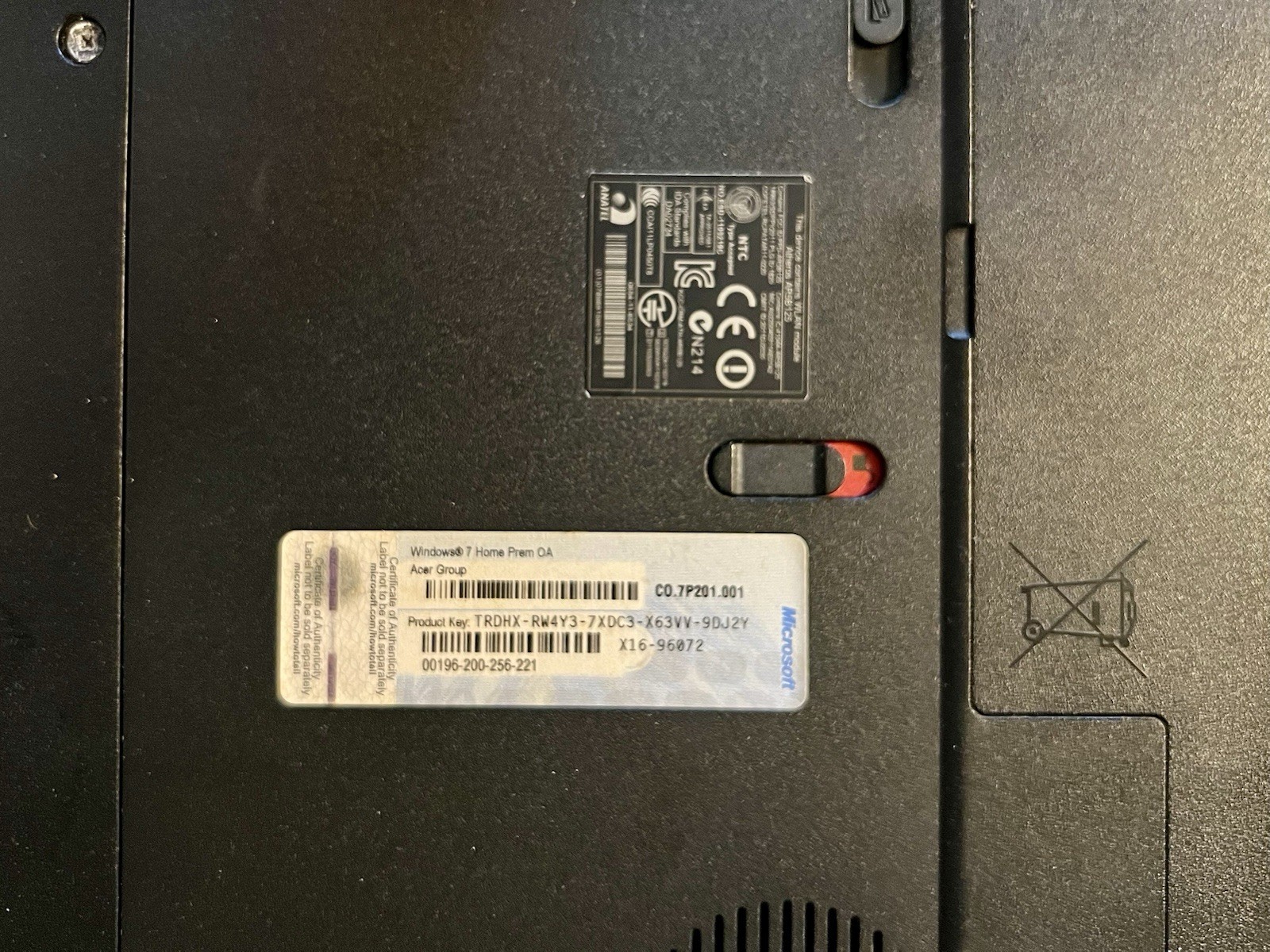 Acer Aspire 5733Z-4851 Laptop (For Parts/Repair)