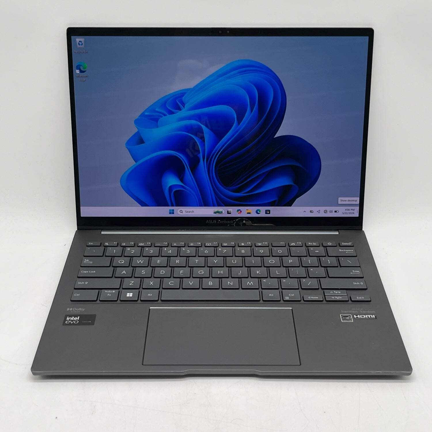 Broken Asus Zenbook 14 Q415M 14″ Core Ultra 5 125H 3.6GHz 8GB RAM 512GB SSD READ