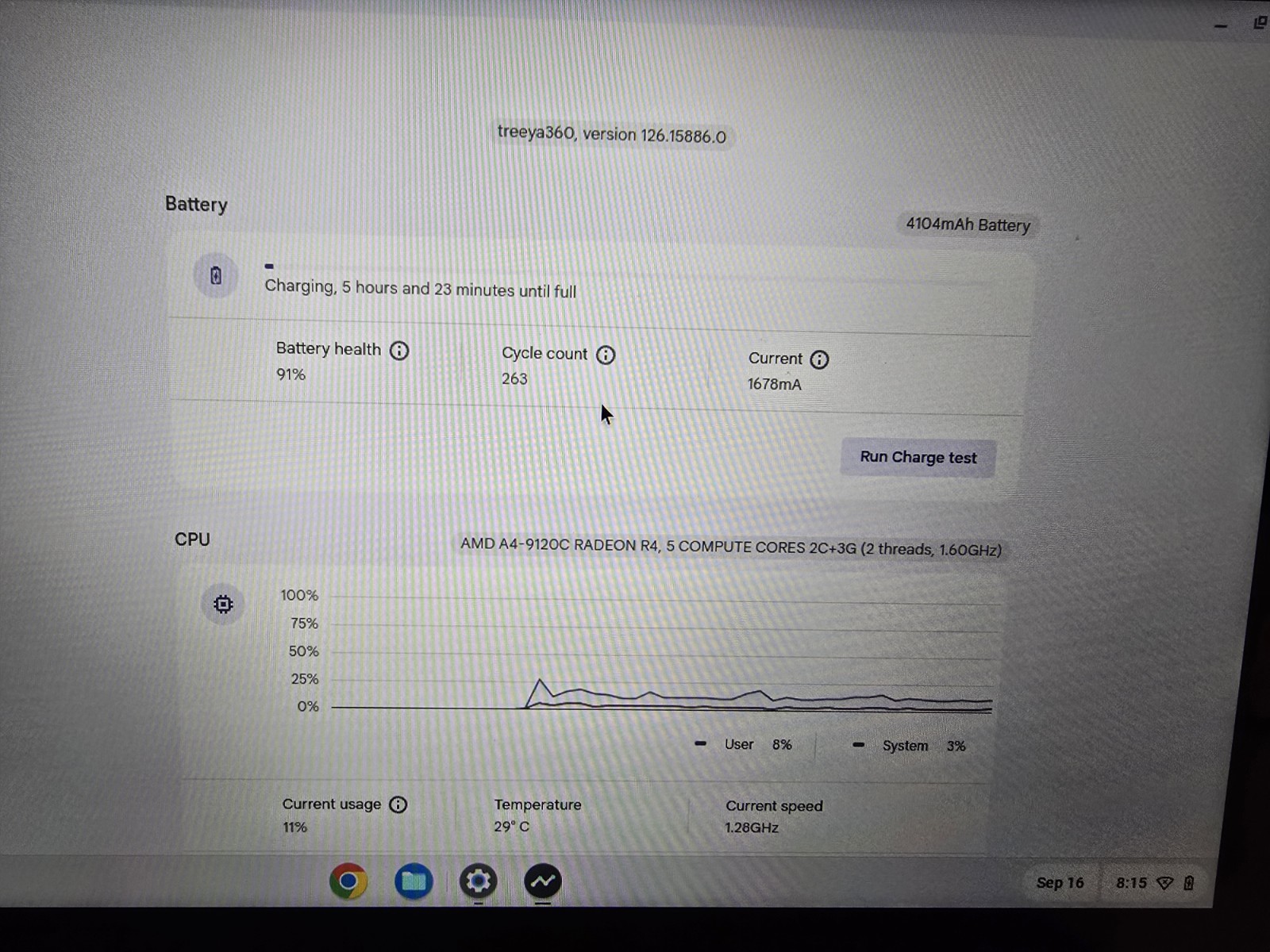 Lenovo 300e Chromebook 2nd Gen AMD-A4, 32GBeMMC,4GB Chrome TOUCHSCREEN #26