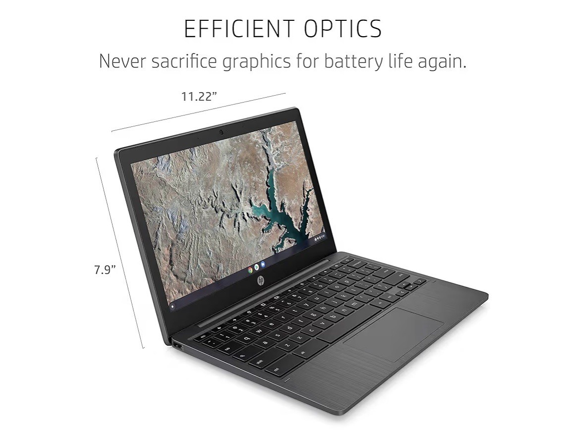 HP Chromebook 11-inch Laptop – MediaTek – MT8183 – 4 GB RAM – 32 GB eMMC Storage
