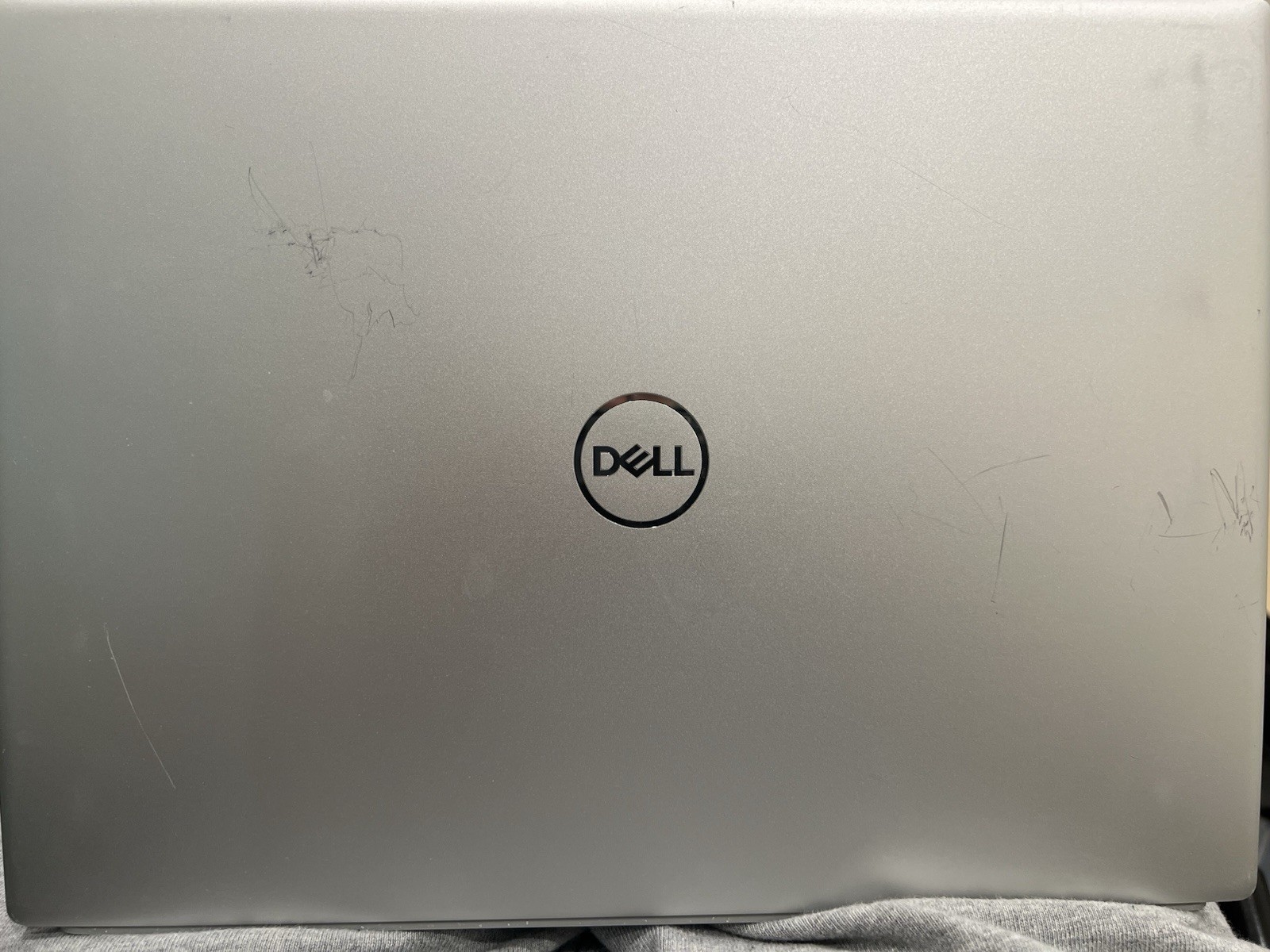 Dell Silver Notebook Laptop Windows 11 Wi-Fi Setup Screen Portable Computer
