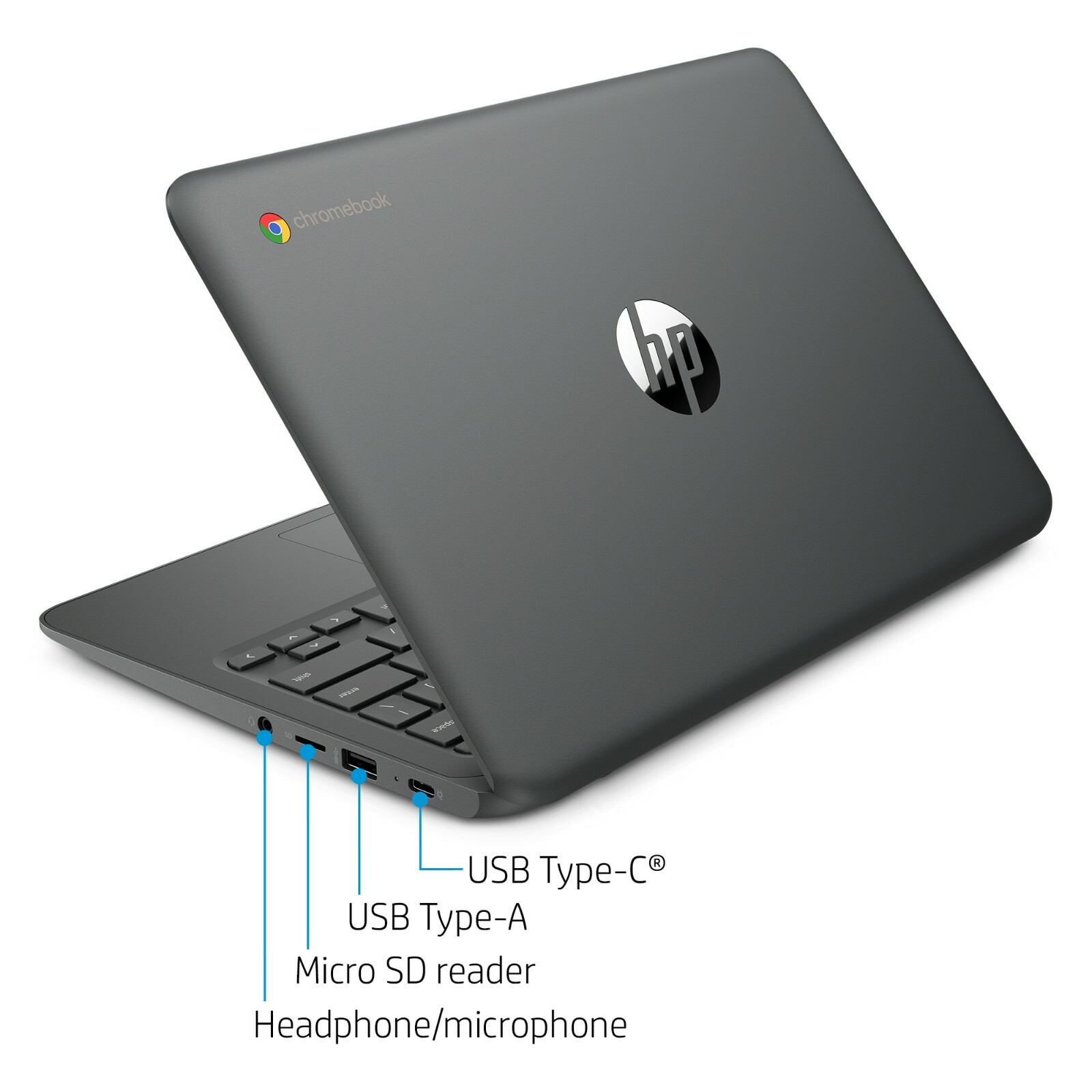 HP – 11.6″ Chromebook – Intel Celeron – 4GB – 32GB eMMC – Ash Gray 11A-NB0013DX