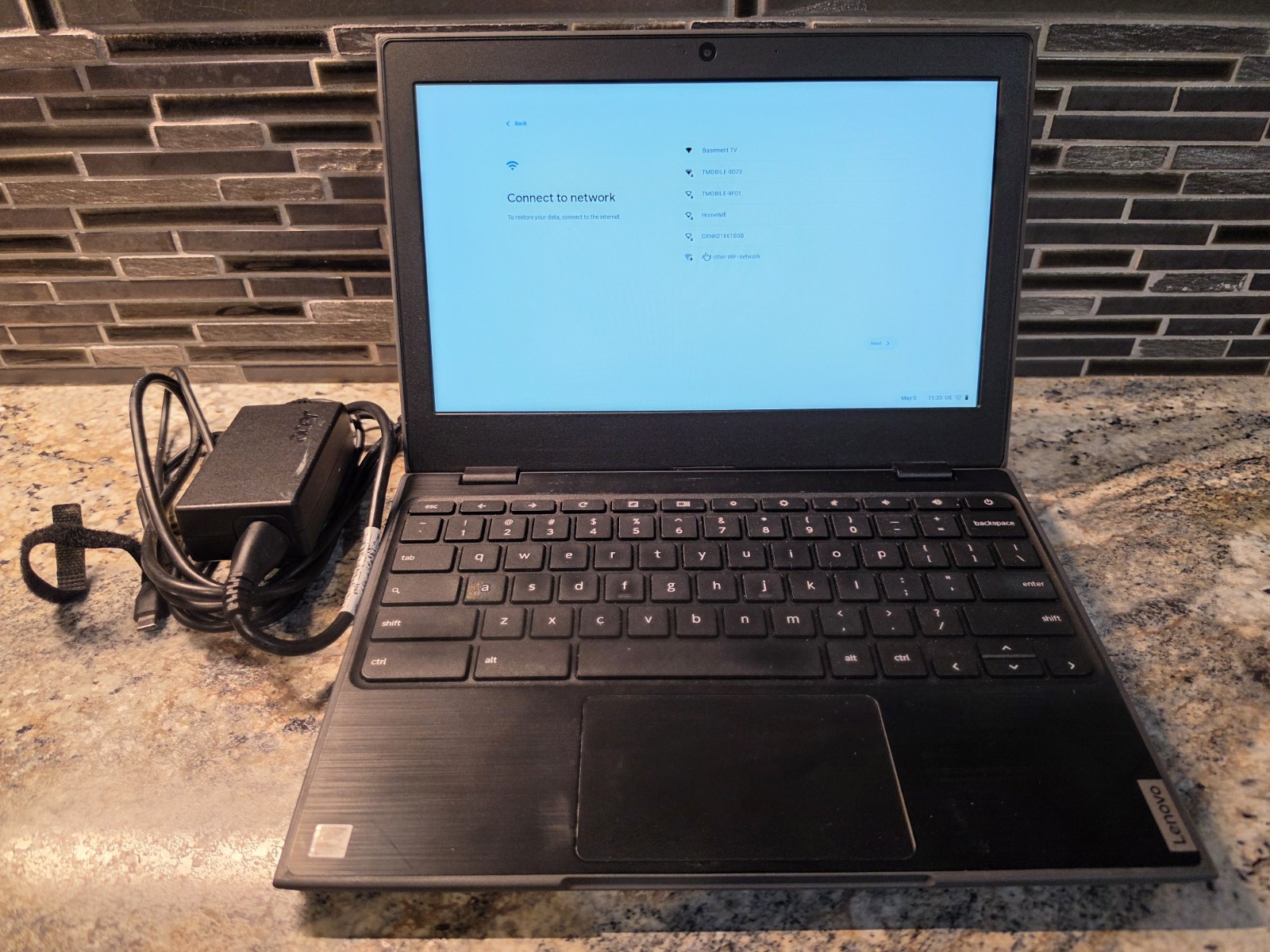 Lenovo 100e Chromebook 2nd Gen 81MA 11.6″ Intel N4020 4GB 32GB ChromeOS Laptop
