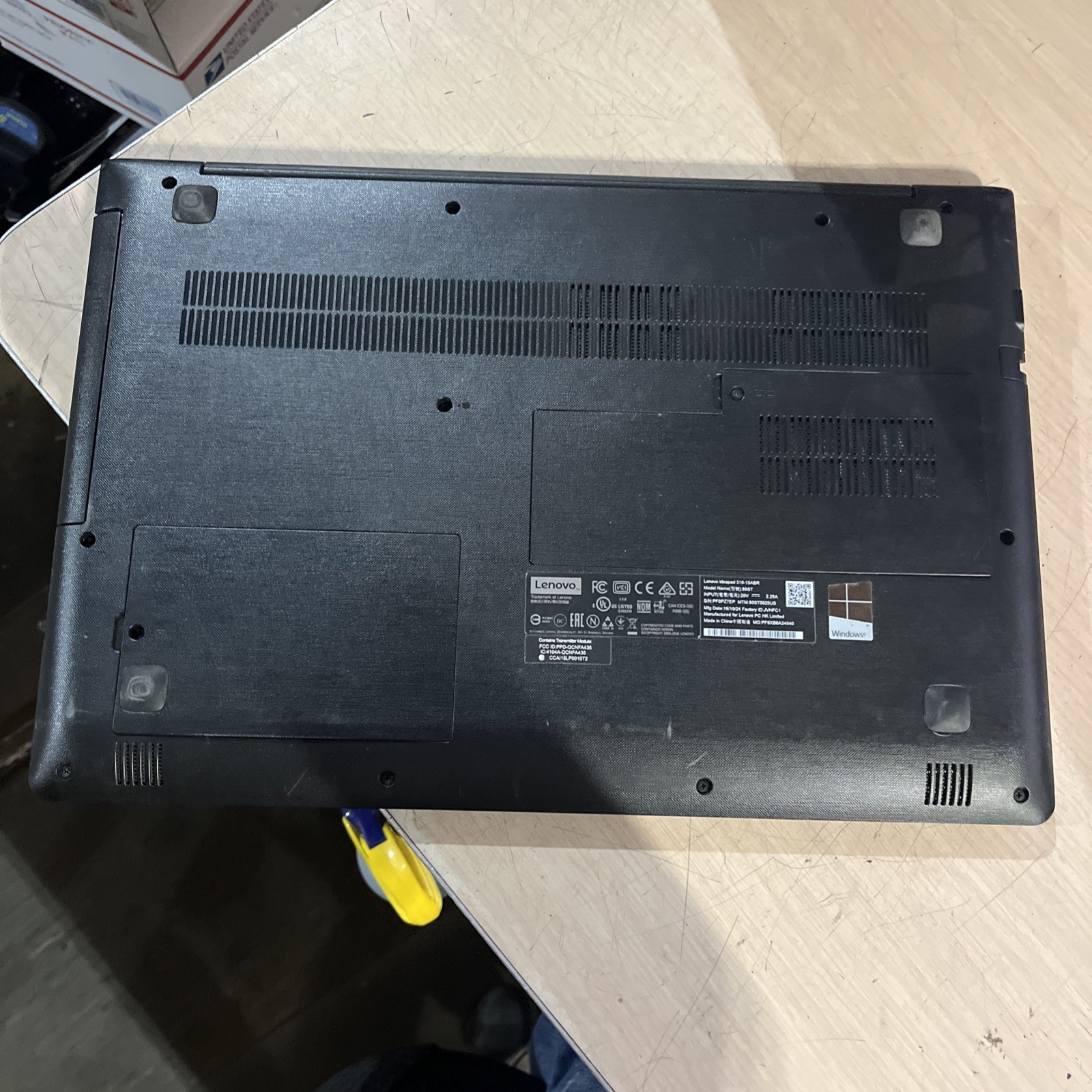 LENOVO IDEAPAD 310-15ABR AMD A10 4GB RAM NO HD