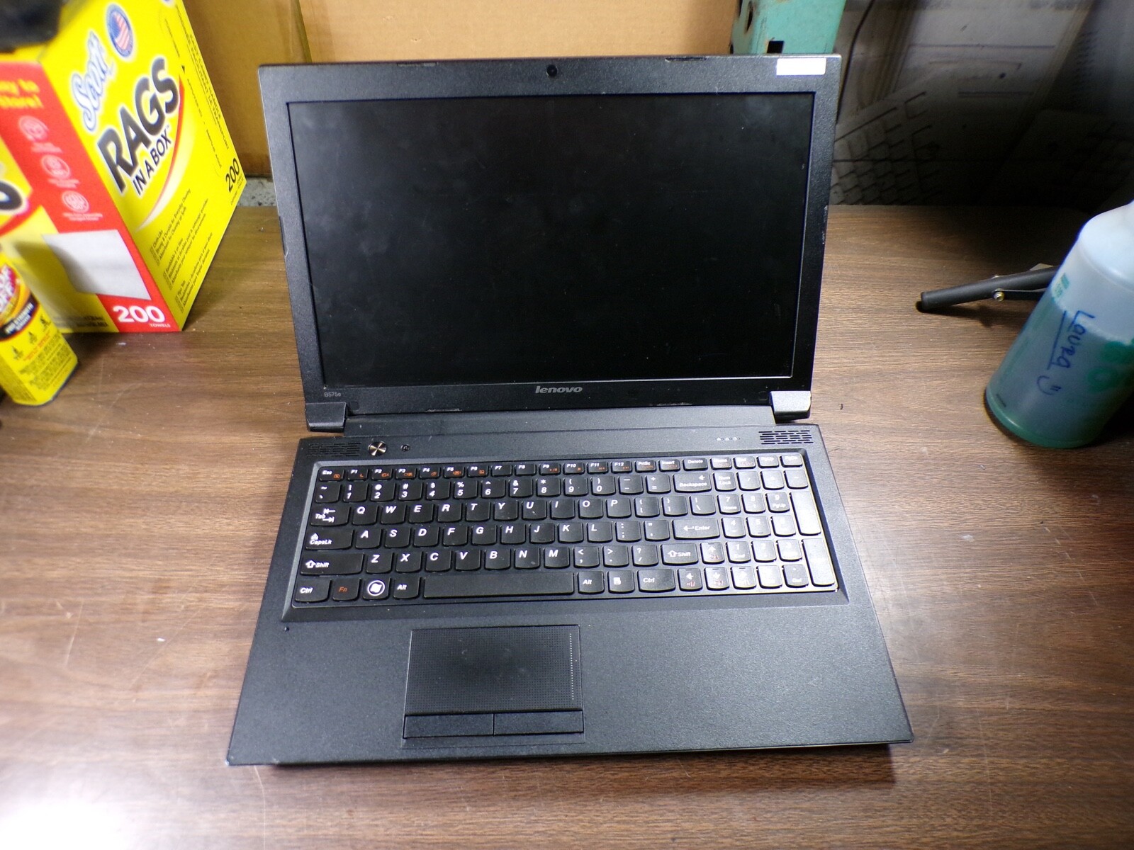 Lenovo B575e 15.6″ Laptop AMD E2-1800 4GB RAM **UNTESTED **NO HD/ NO CADDIE