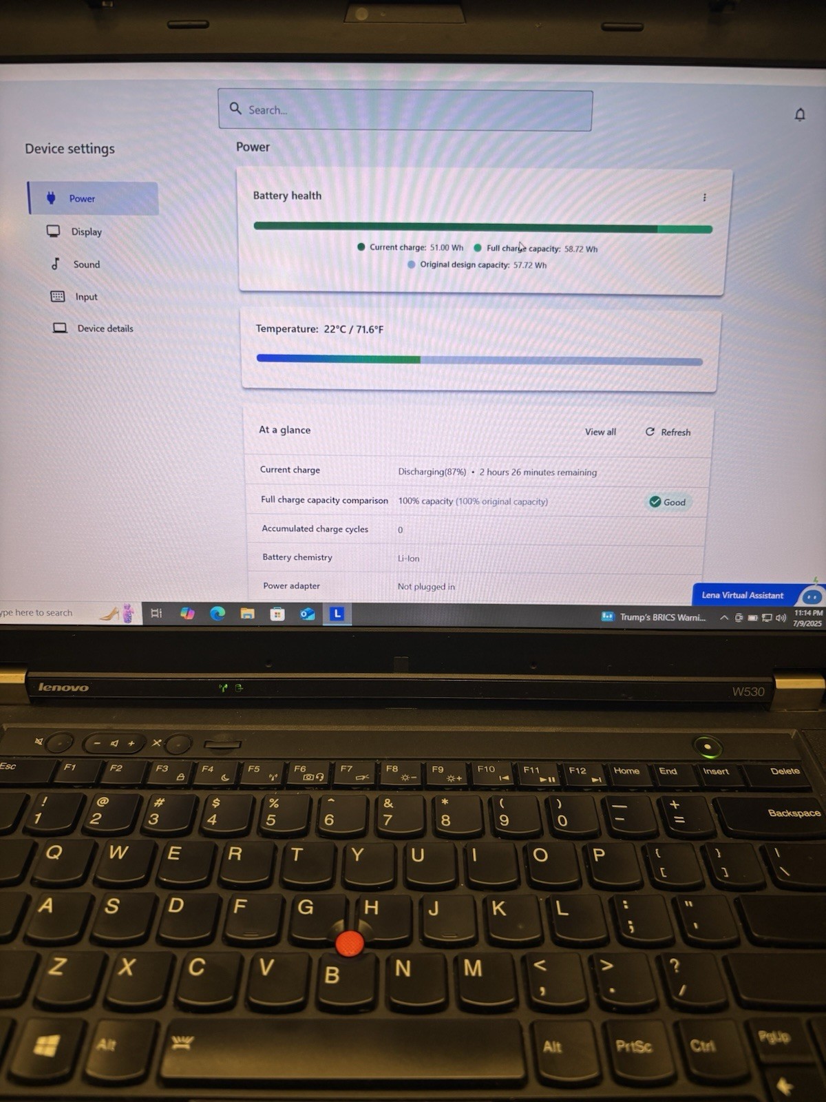Lenovo Thinkpad W530 32gb Ram 480gb SSD Nvidia Quadro
