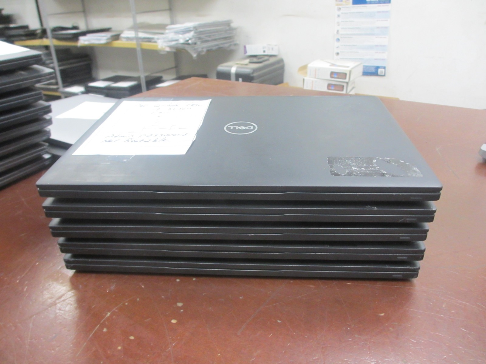 Lot 5 Dell Latitude 7290 i7-8650U 1.90GHz 8GB Laptop +ADMIN NO HD/OS/AC/BATTERY
