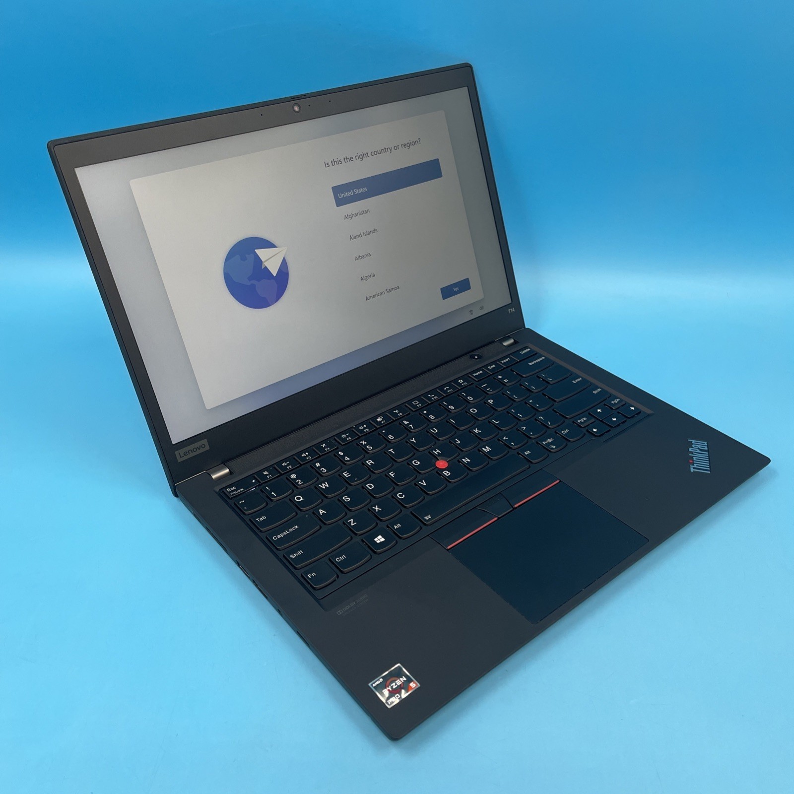 Lenovo ThinkPad T14 | Ryzen 5 Pro 4650U | 16GB RAM | 256GB SSD | W11 PRO | 77%