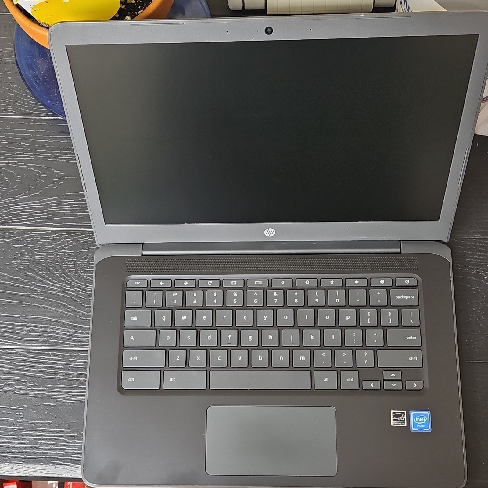 HP Chromebook 14 G5 14in Intel 1.10GHz 4GB 32GB eMMC Chrome OS Black WiFi