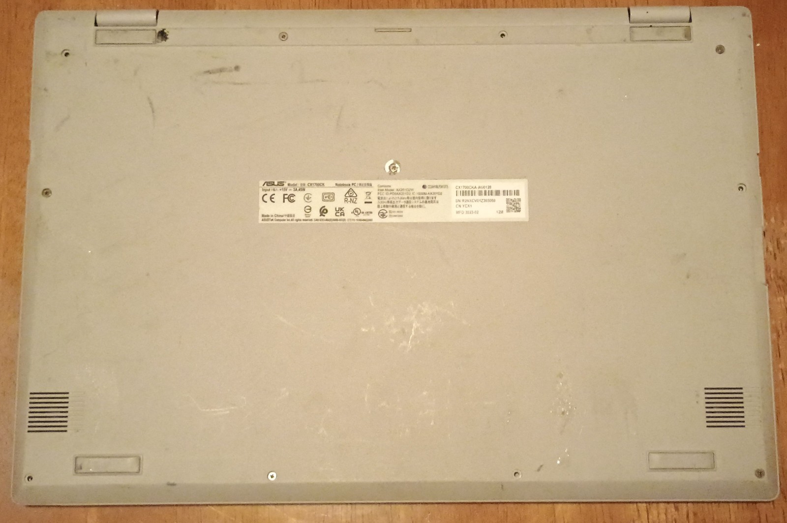 Lot of 4 Computers Dell Latitude 3310 F95G,HP 17-bs051od,HP 255 G8,ASUS CX1700CK