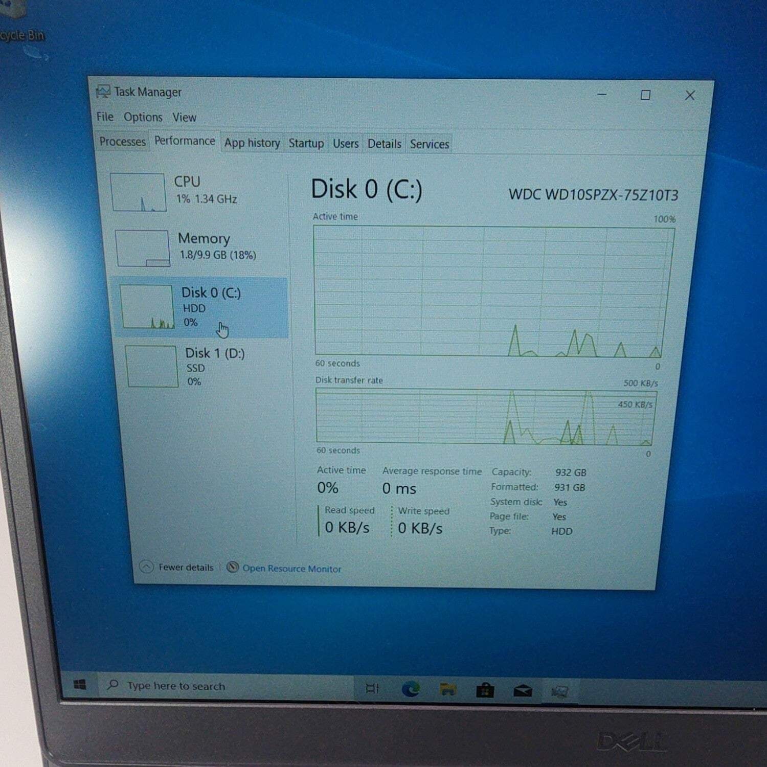 Dell Inspiron 3505 15.6″ Ryzen 5 2500U 2.0GHz 12GB RAM 256GB SSD