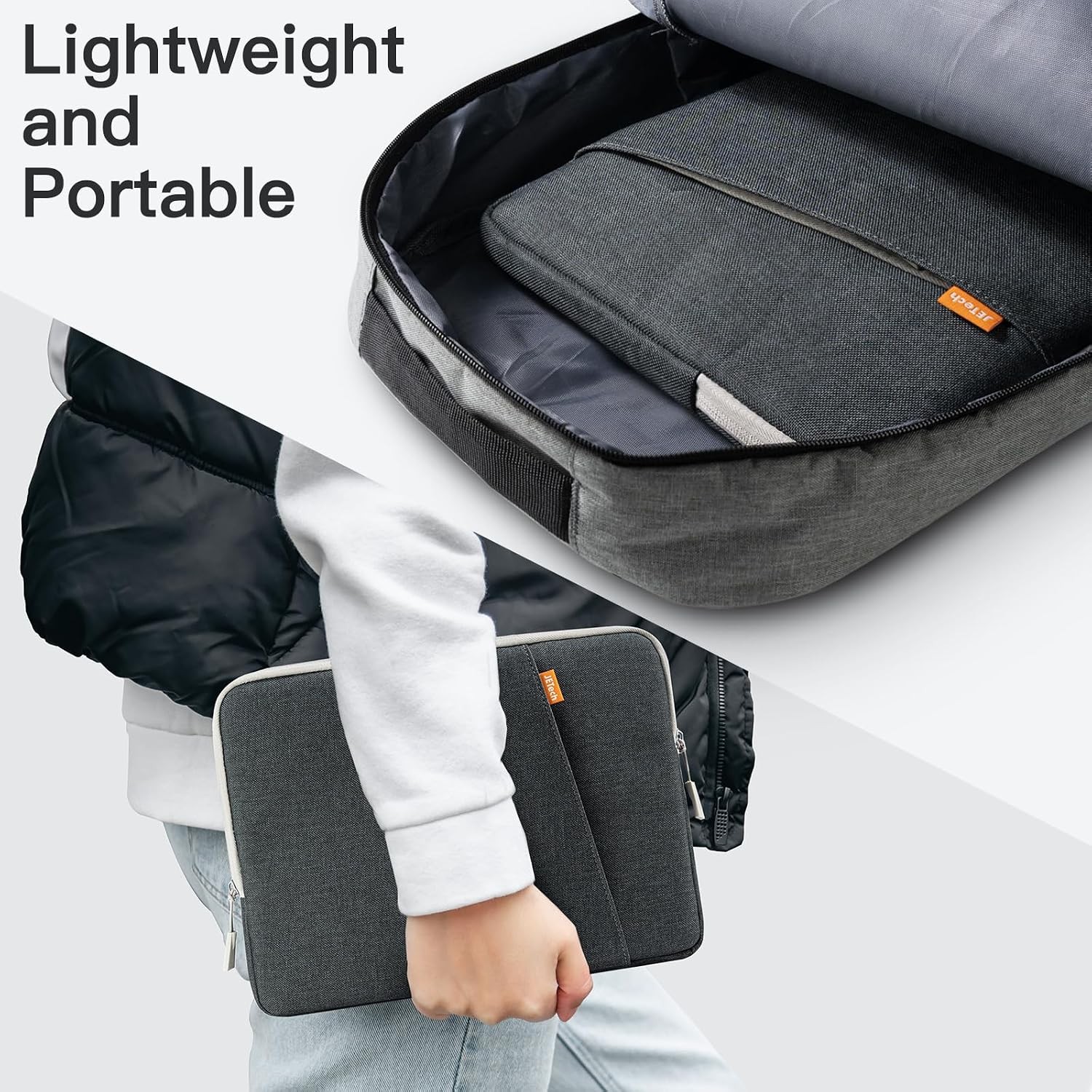 JETech 13-14 Inch Laptop Sleeve for MacBook Neo (A18 Pro), Air/Pro 2020-2026
