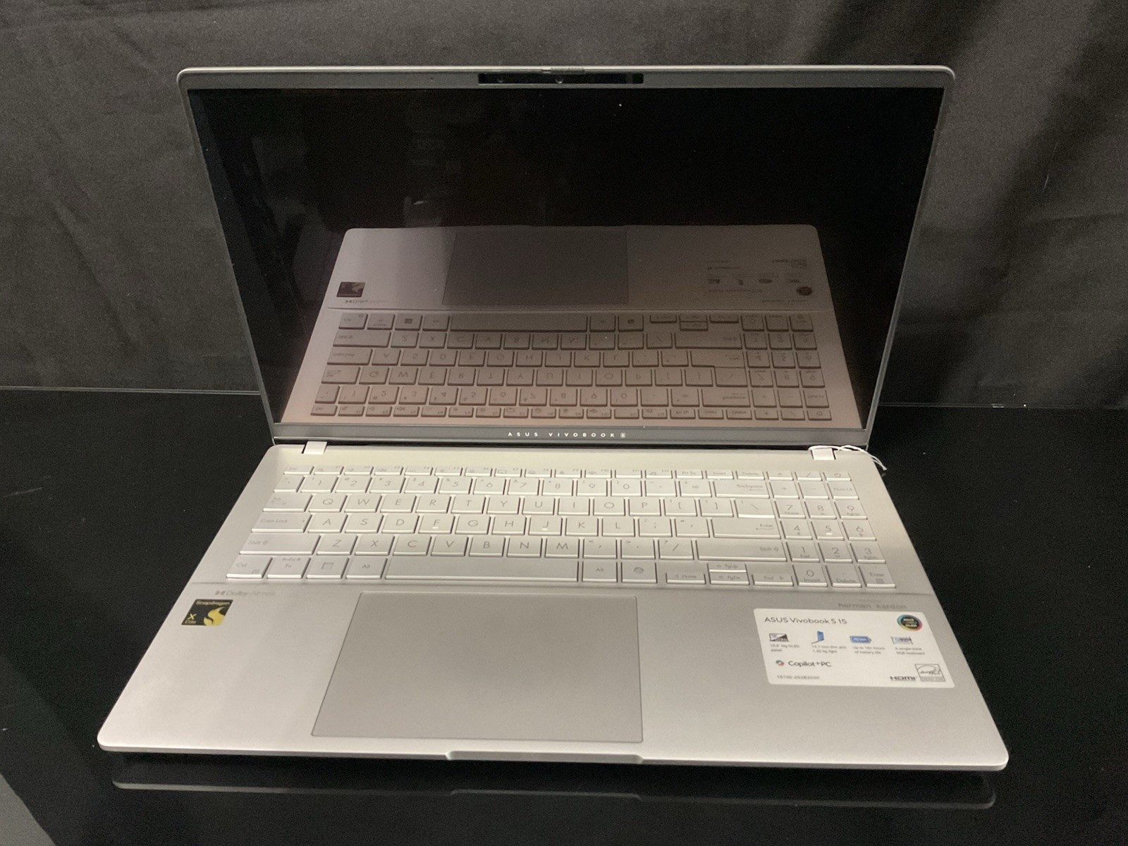 ASUS Vivobook S15 15.6″ 3K OLED Snapdragon X Elite X1E-78-100 16GB 1TB SSD W11H