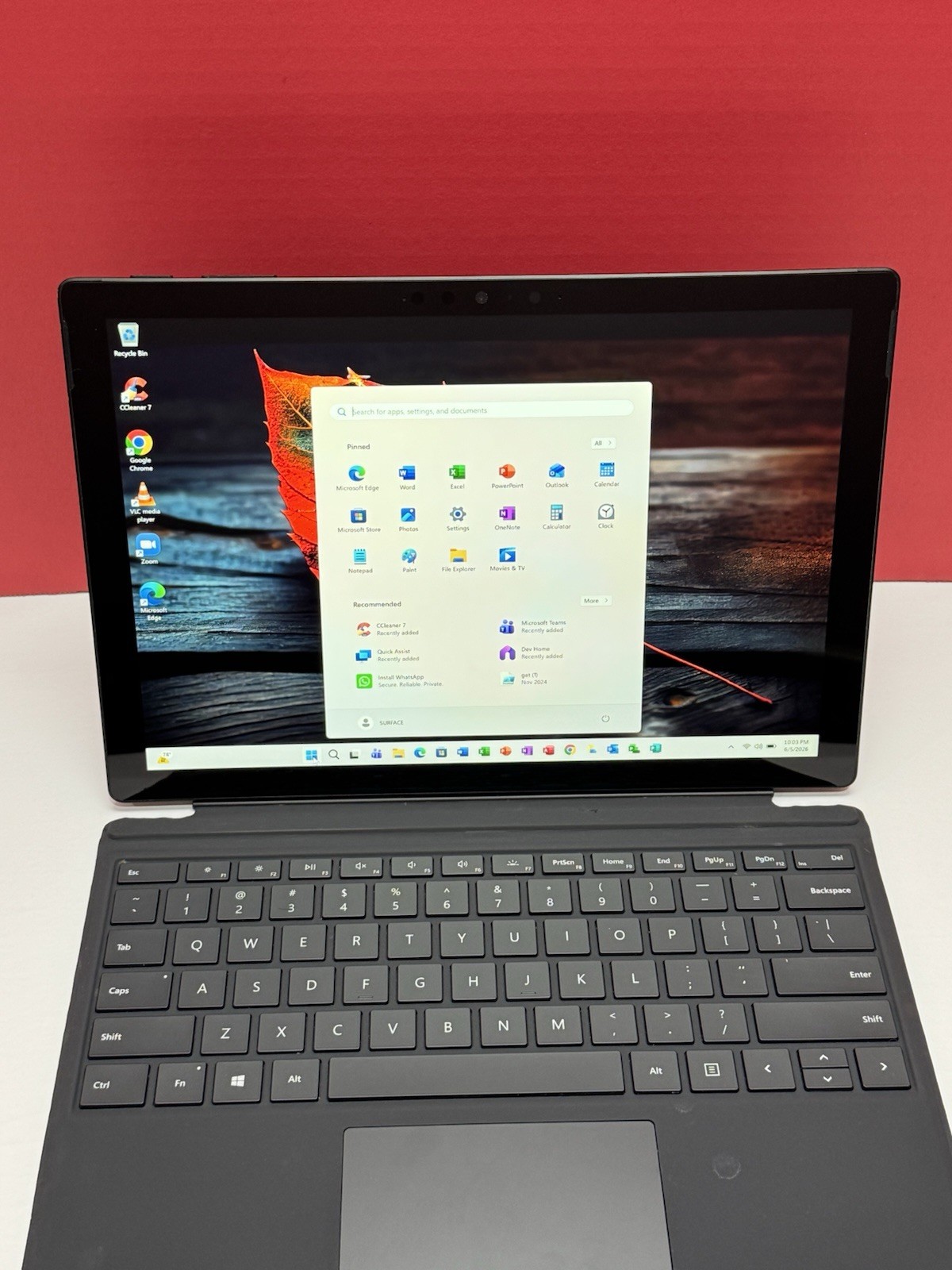 Microsoft Surface Pro 7 1866 12.3″ i5-1035G4 1.1GHz 8GB RAM 256GB SSD