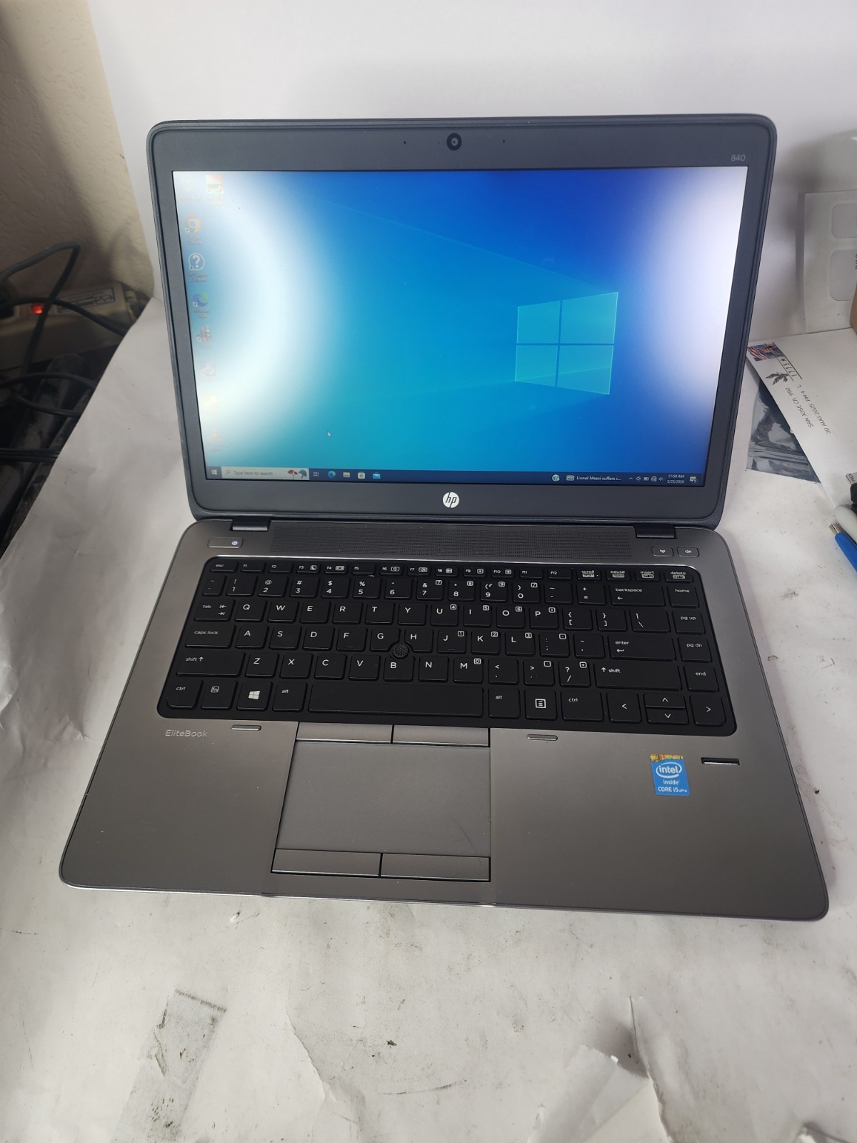 Hp Elitebook 840 G1 14″ Core i5 4th Gen 16GB RAM 500GB SSD Win 10 Pro READ
