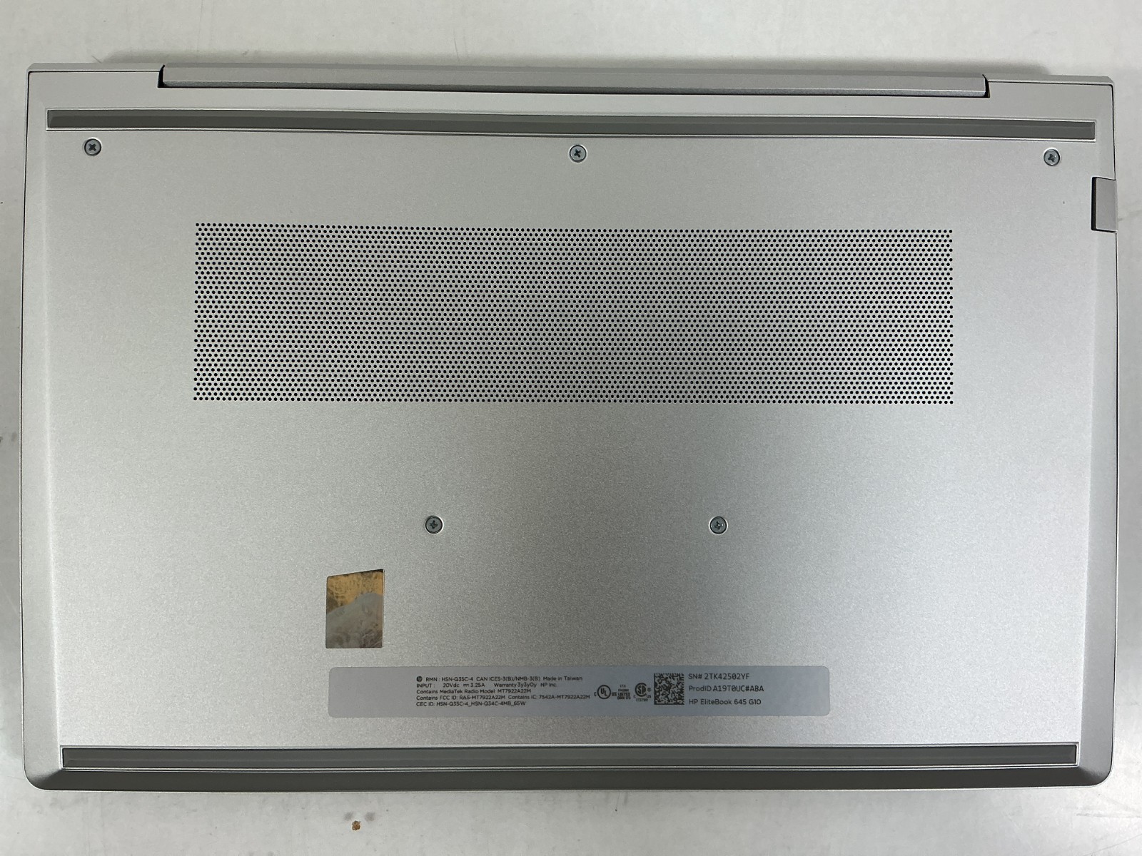 HP EliteBook 645 G10 14″ Ryzen 5 7530U 16GB 256GB WiFi 6E W11P – A19T0UC#ABA