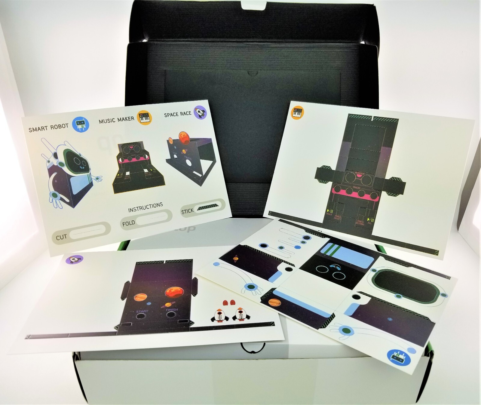 Pi-top Modular Laptop & Inventor Kit Raspberry Pi 3B+ Accessories Orig Box EUC